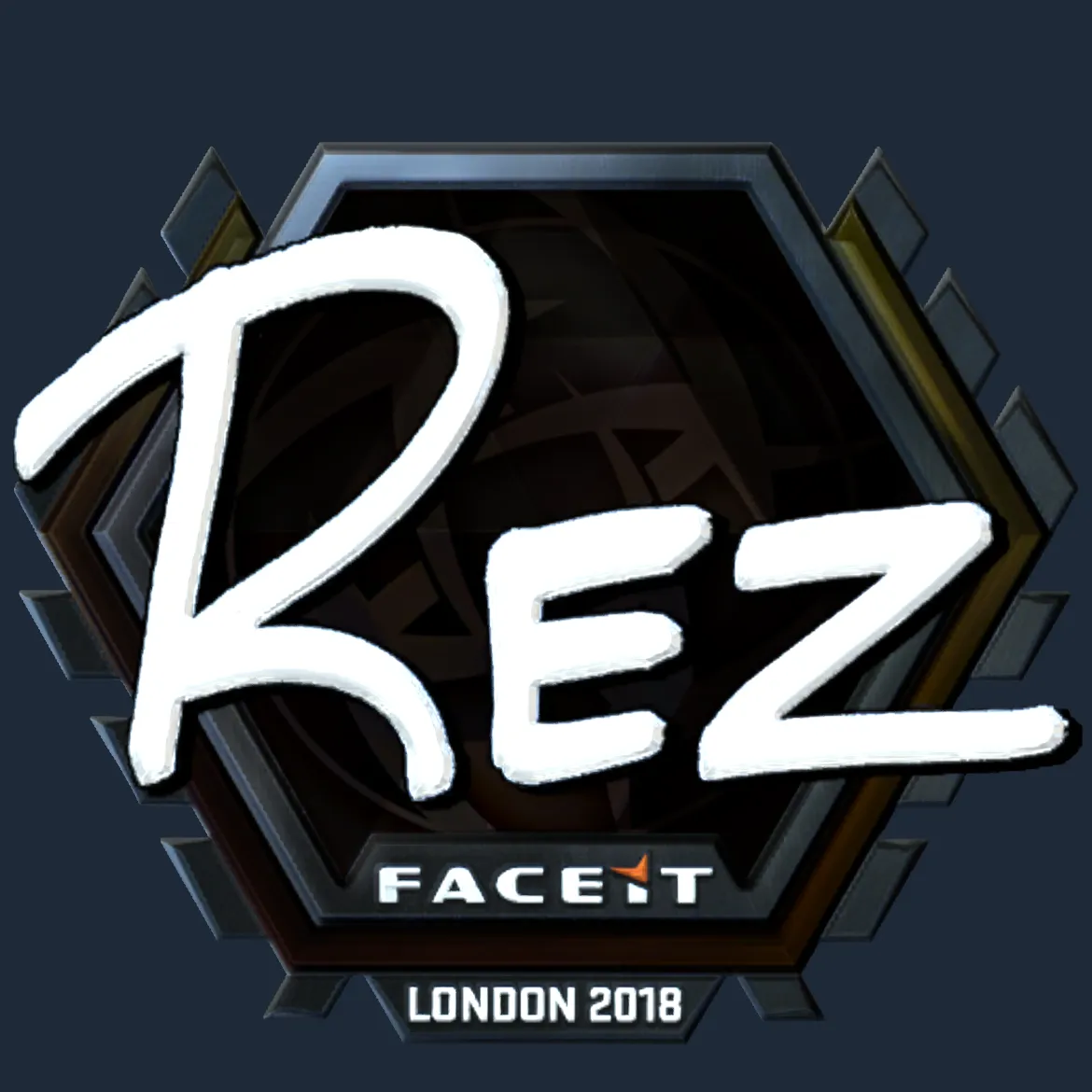 Sticker | REZ (Foil) | London 2018