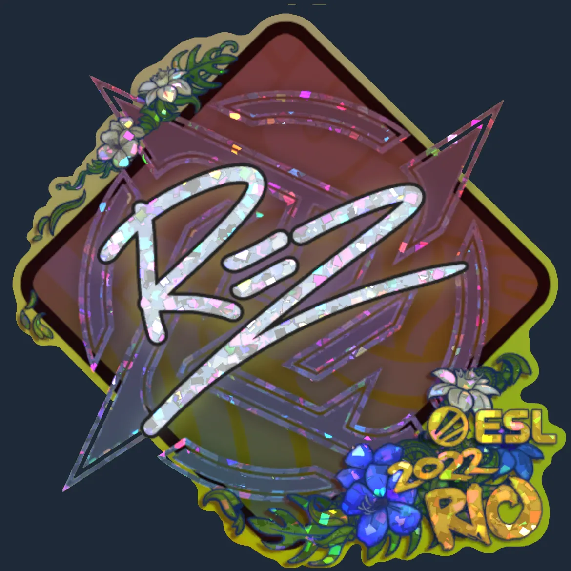 Sticker | REZ (Glitter) | Rio 2022
