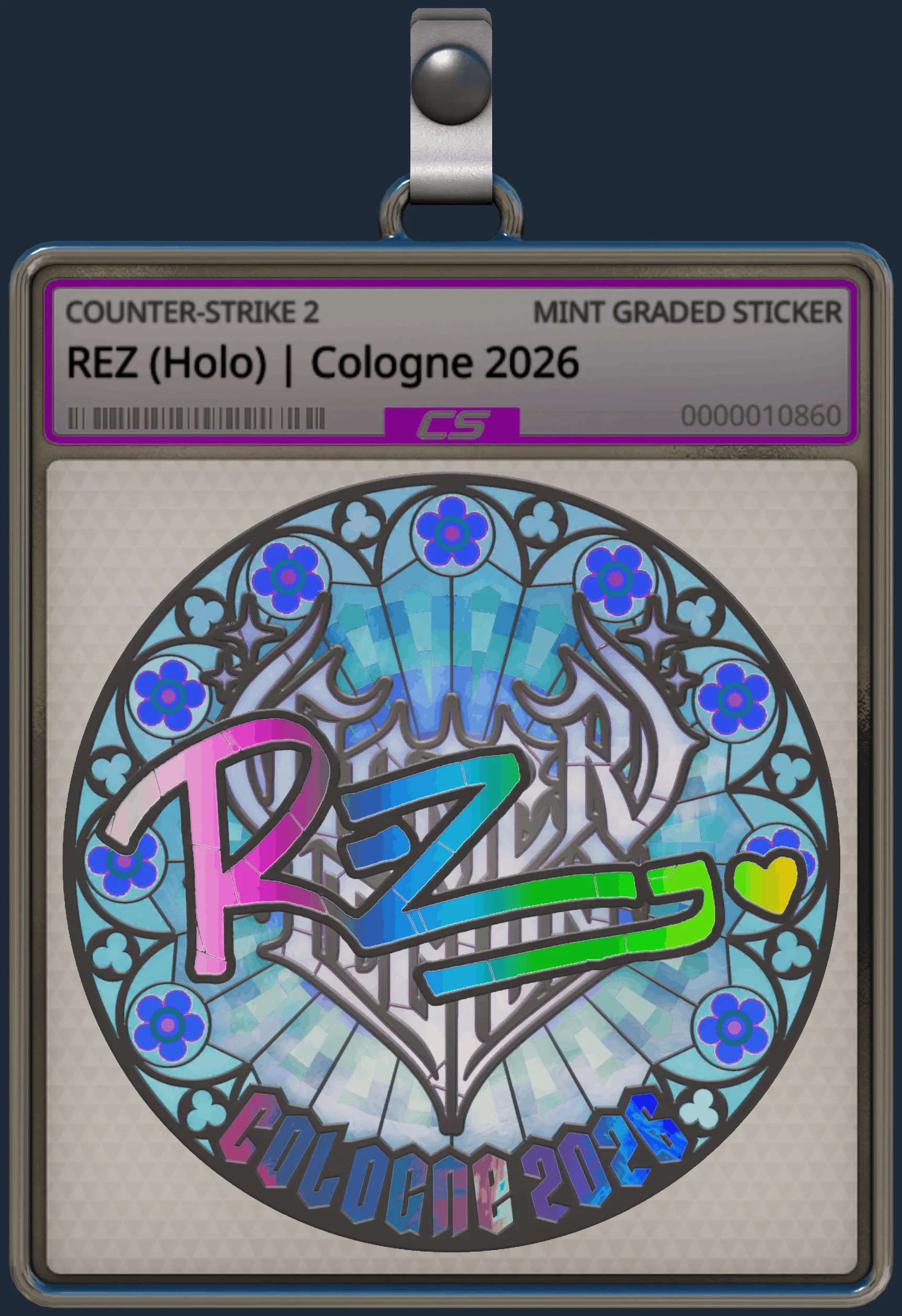 Sticker | REZ (Holo) | Cologne 2026