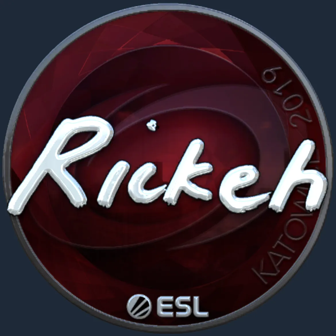 Sticker | Rickeh (Foil) | Katowice 2019