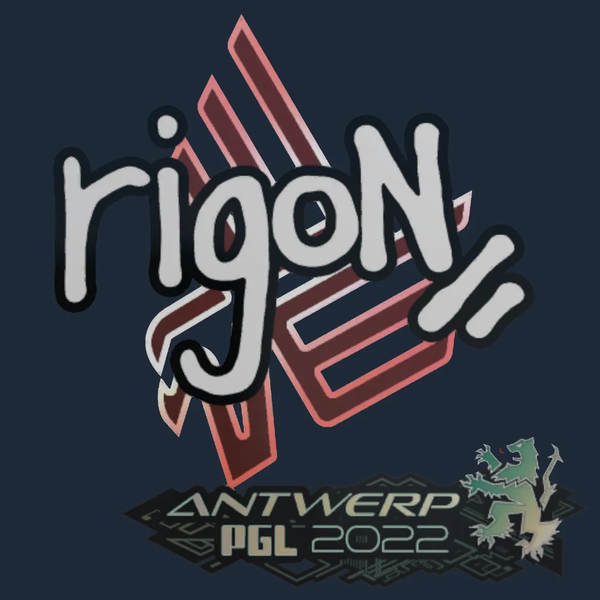 Sticker | rigoN | Antwerp 2022