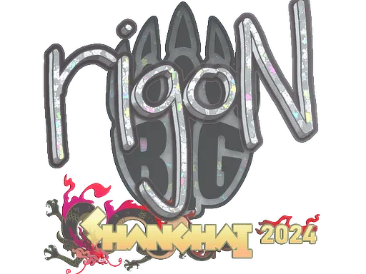 Sticker | rigoN (Glitter) | Shanghai 2024