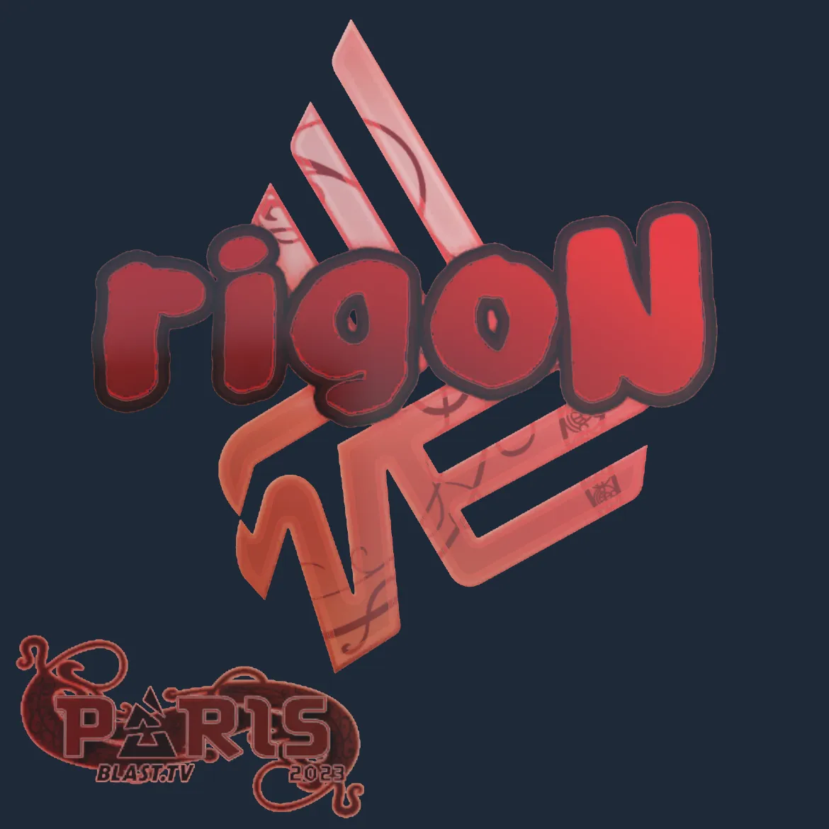 Sticker | rigoN (Holo) | Paris 2023
