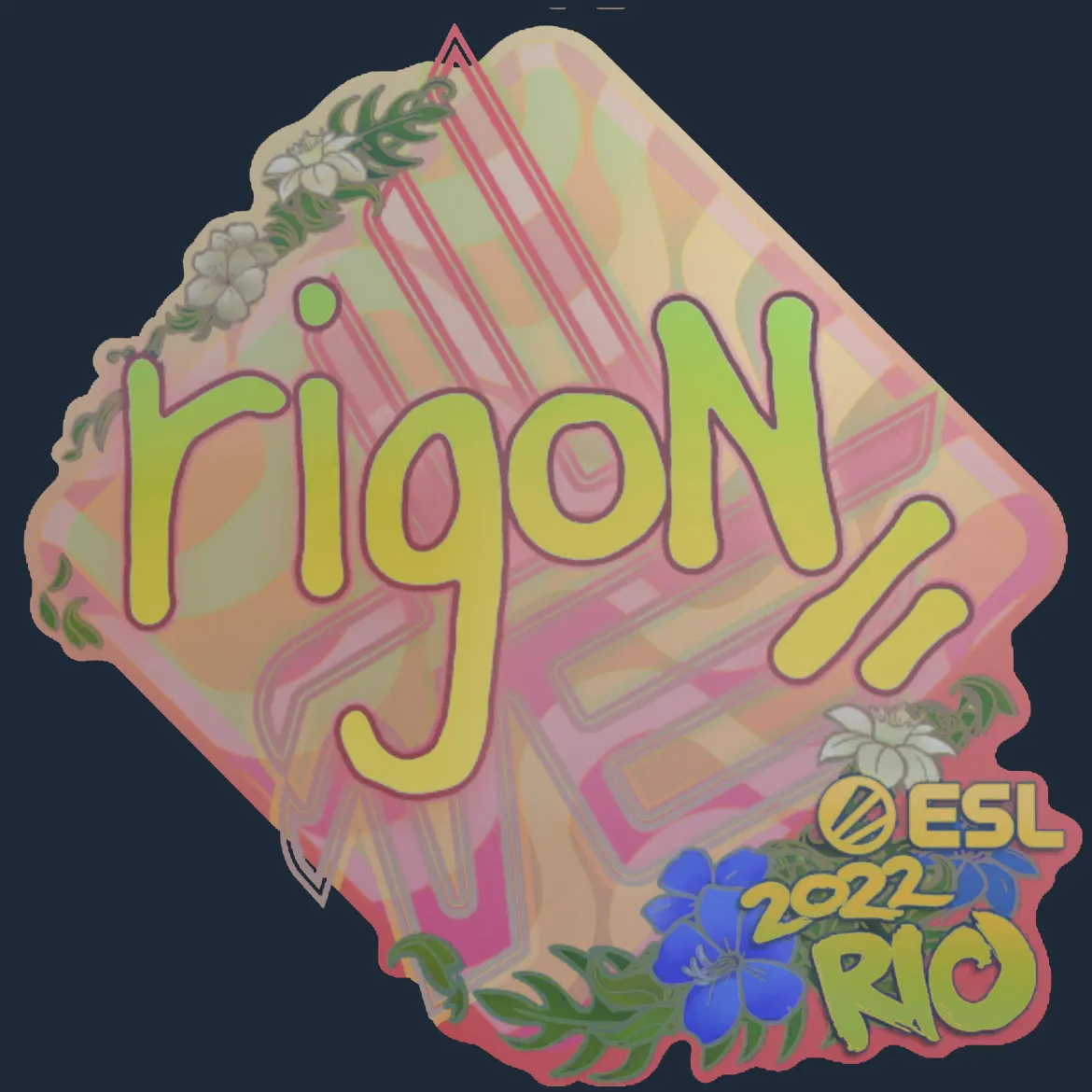 Sticker | rigoN (Holo) | Rio 2022