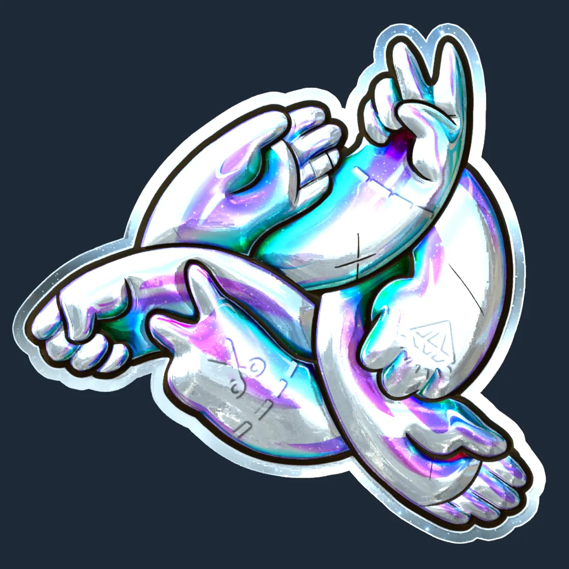 Sticker | Rock, Paper, Scissors (Foil)