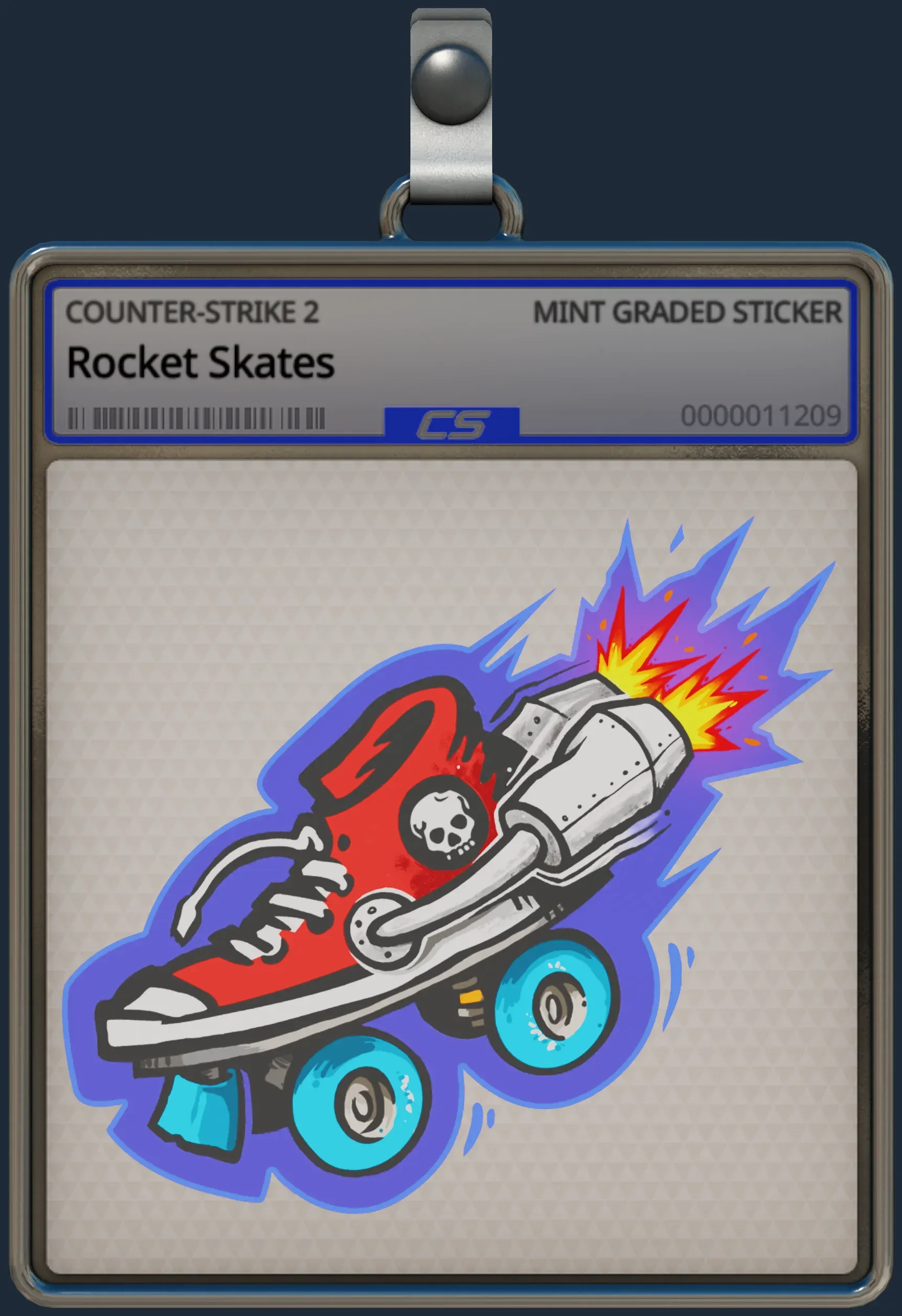 Sticker | Rocket Skates Sticker | Rocket Skates