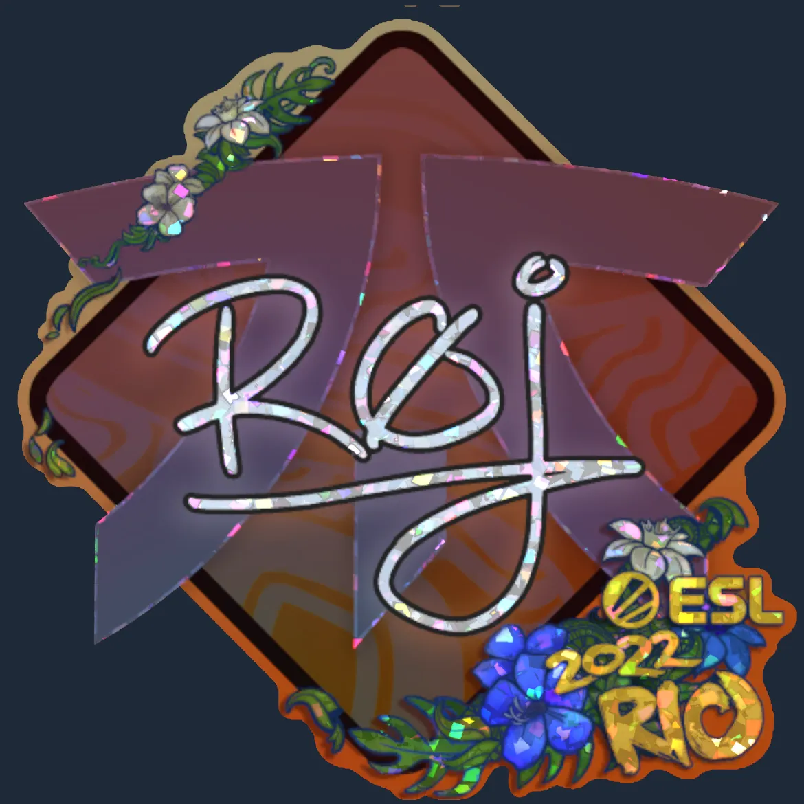 Sticker | roeJ (Glitter) | Rio 2022
