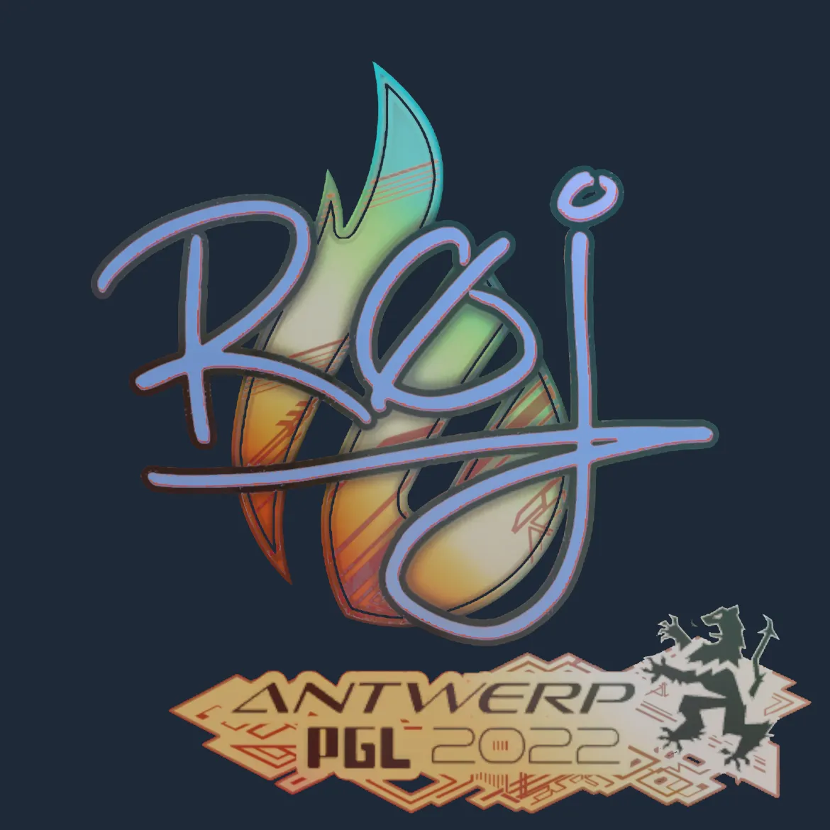 Sticker | roeJ (Holo) | Antwerp 2022