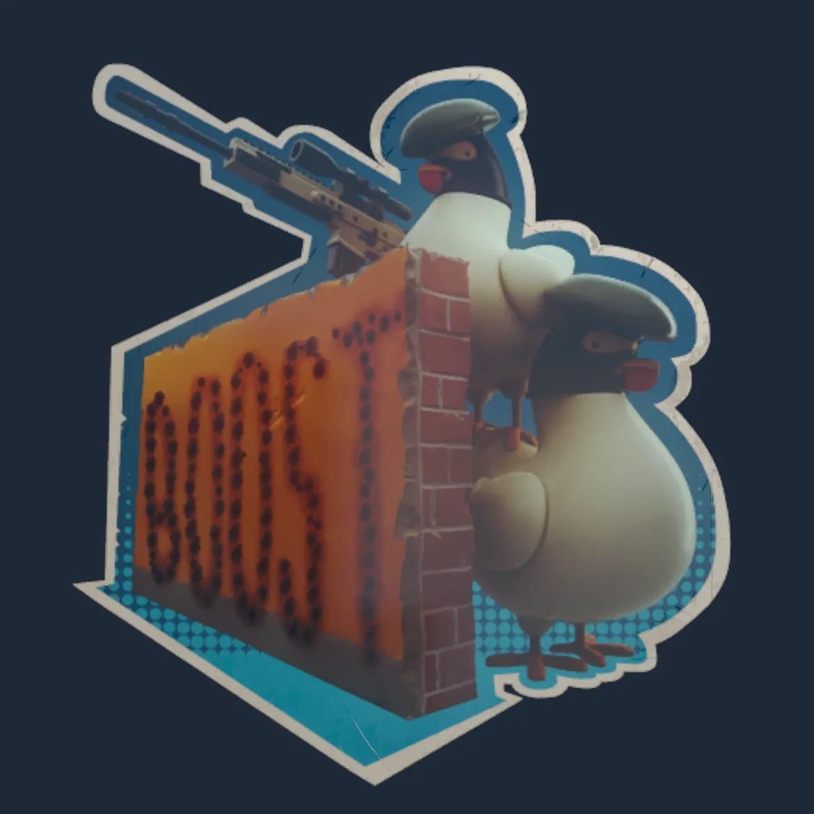 Sticker | Roosty Boosty