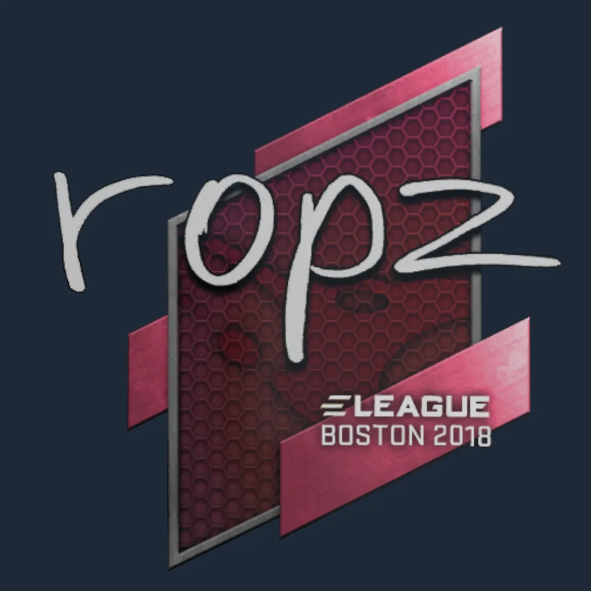Sticker | ropz | Boston 2018