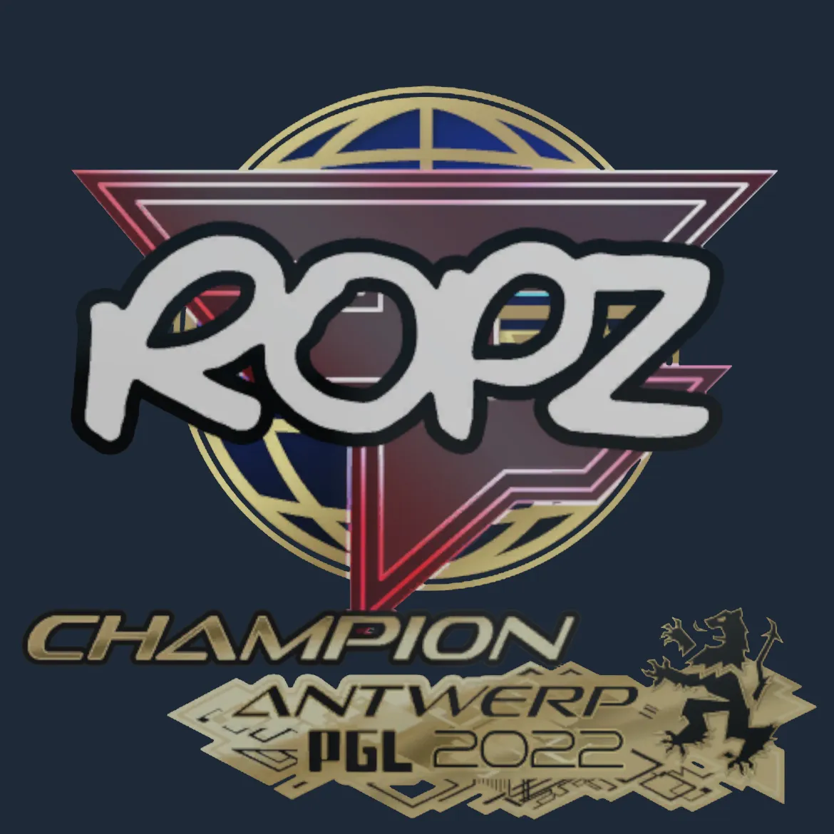 Sticker | ropz (Champion) | Antwerp 2022