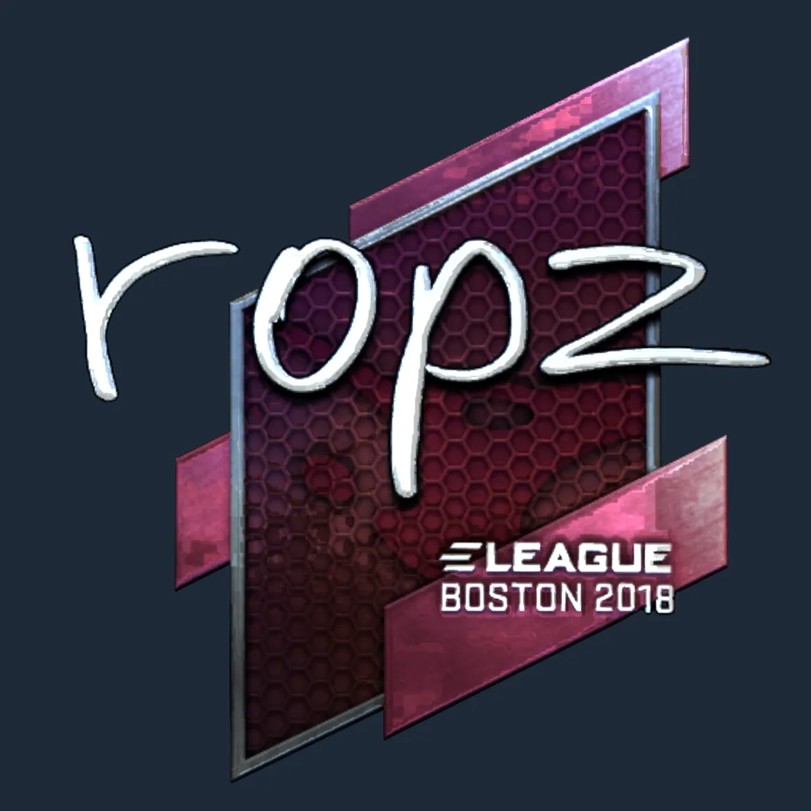 Sticker | ropz (Foil) | Boston 2018