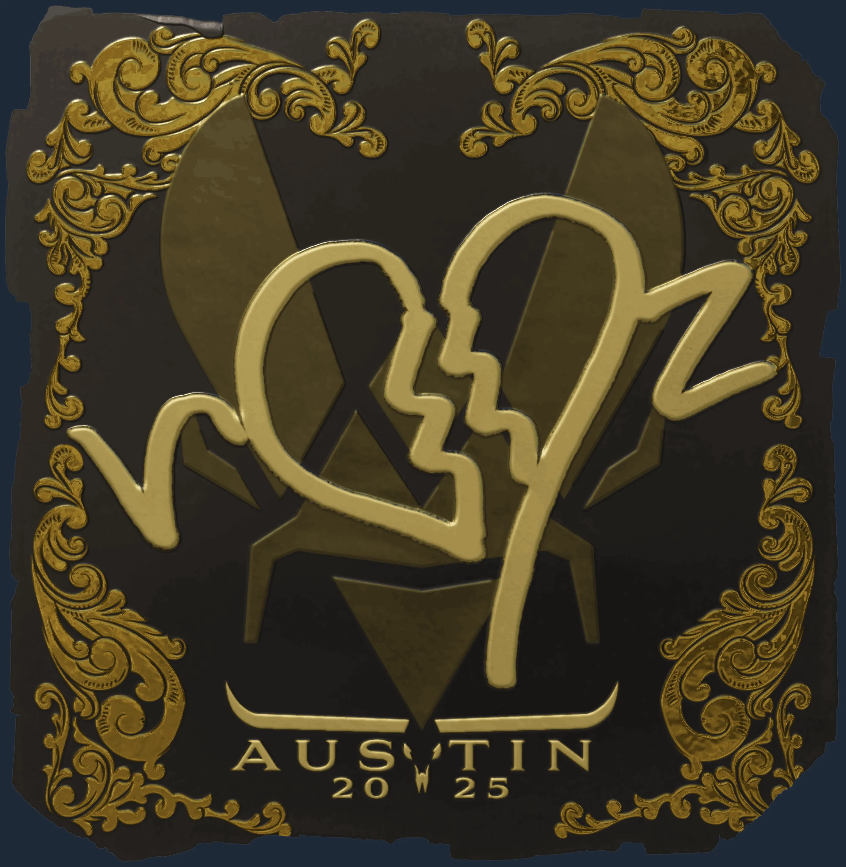 Sticker | ropz (Gold) | Austin 2025
