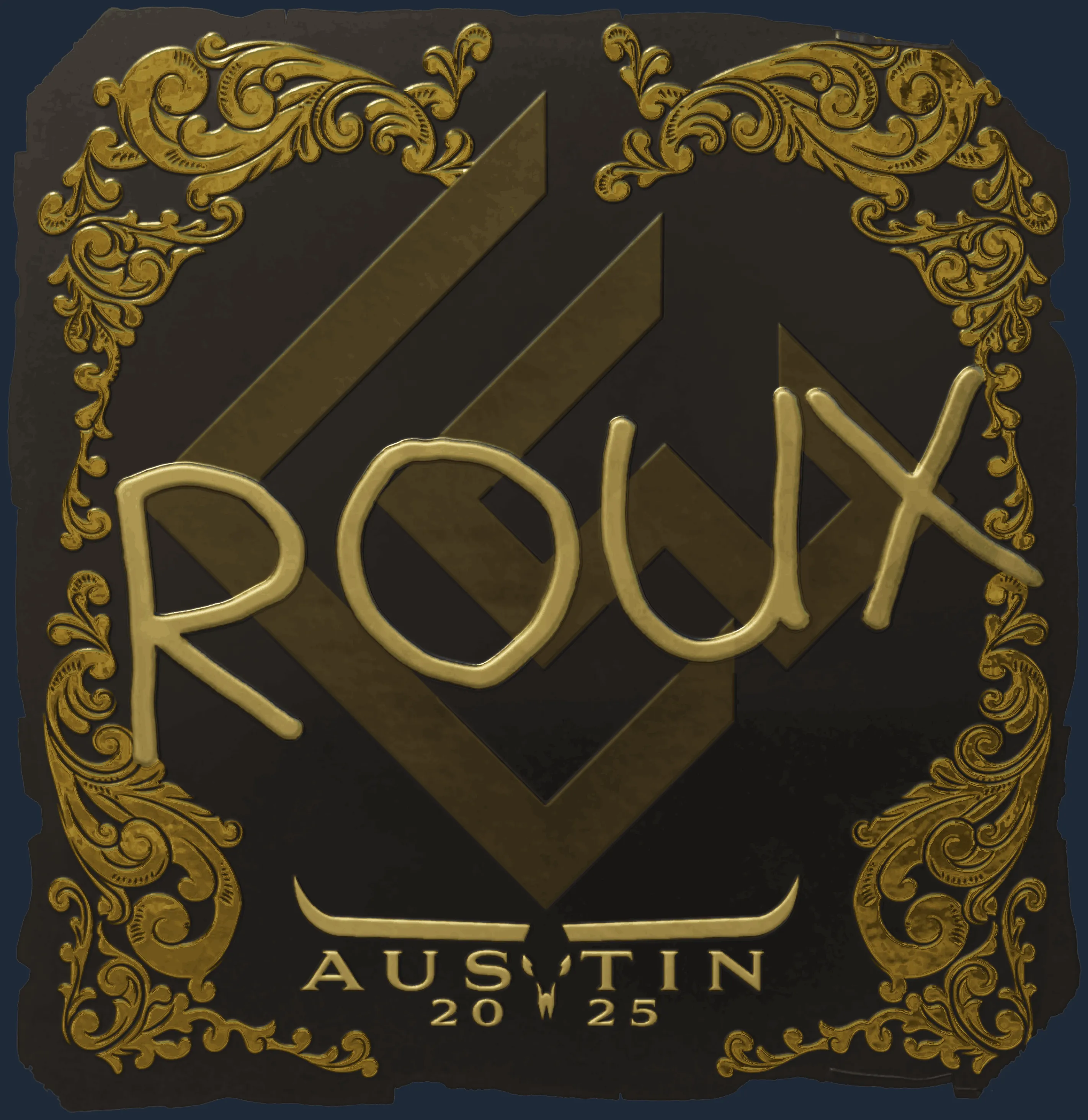 Sticker | ROUX (Gold) | Austin 2025