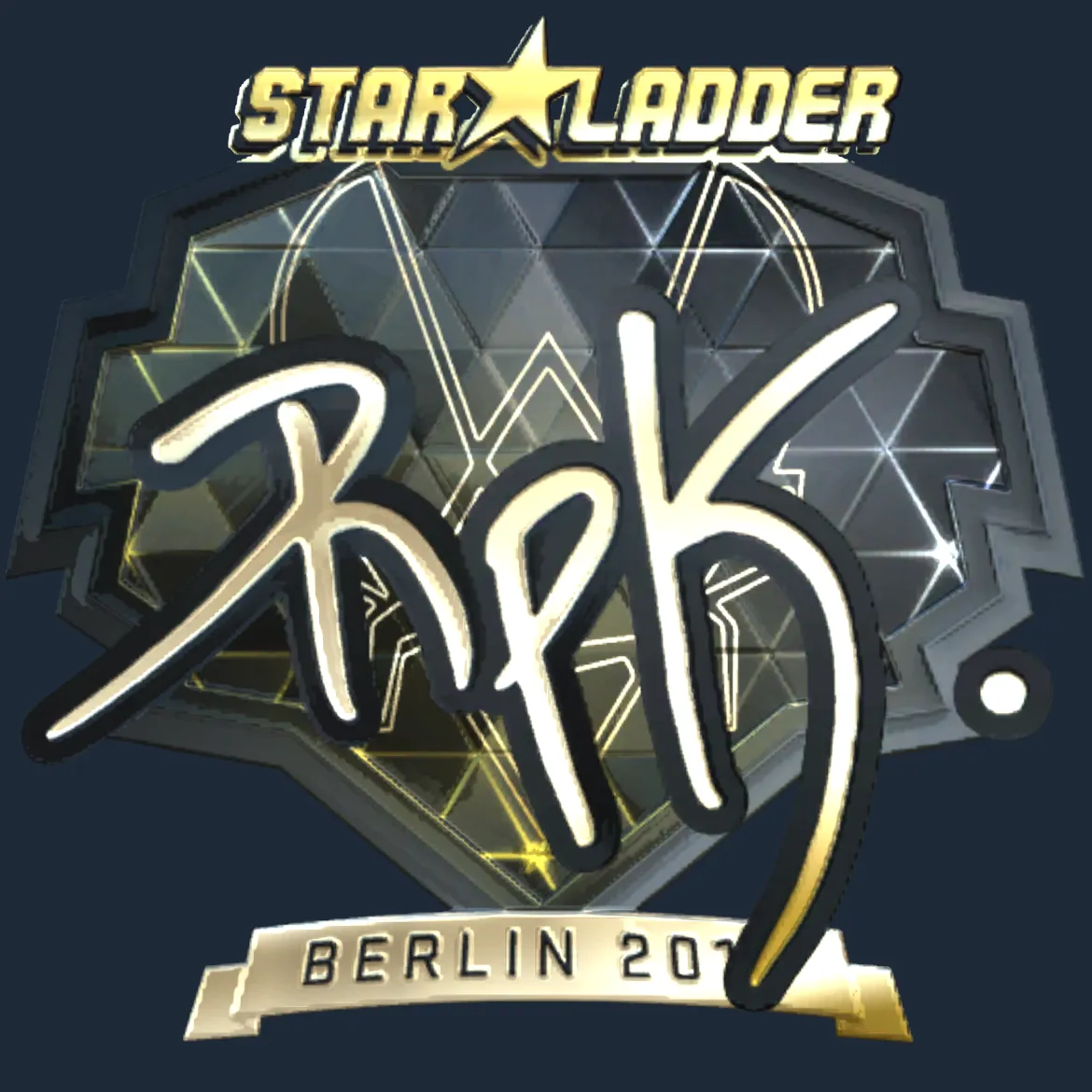Sticker | RpK (Gold) | Berlin 2019