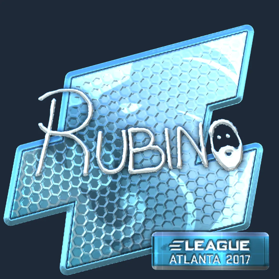 Sticker | RUBINO (Foil) | Atlanta 2017