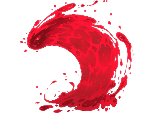 Sticker | Ruby Wave (Lenticular)