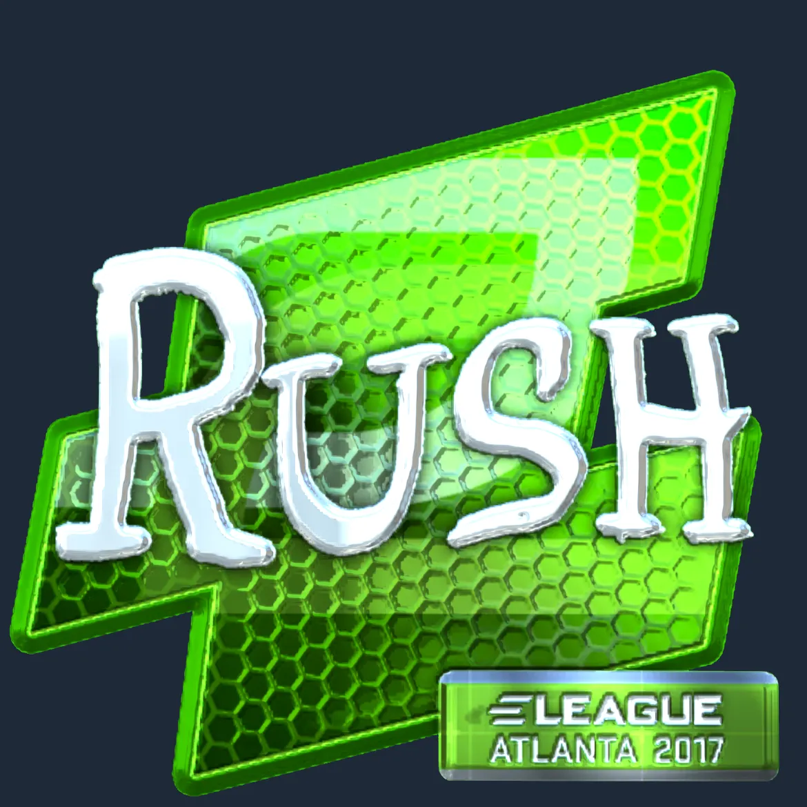 Sticker | RUSH (Foil) | Atlanta 2017