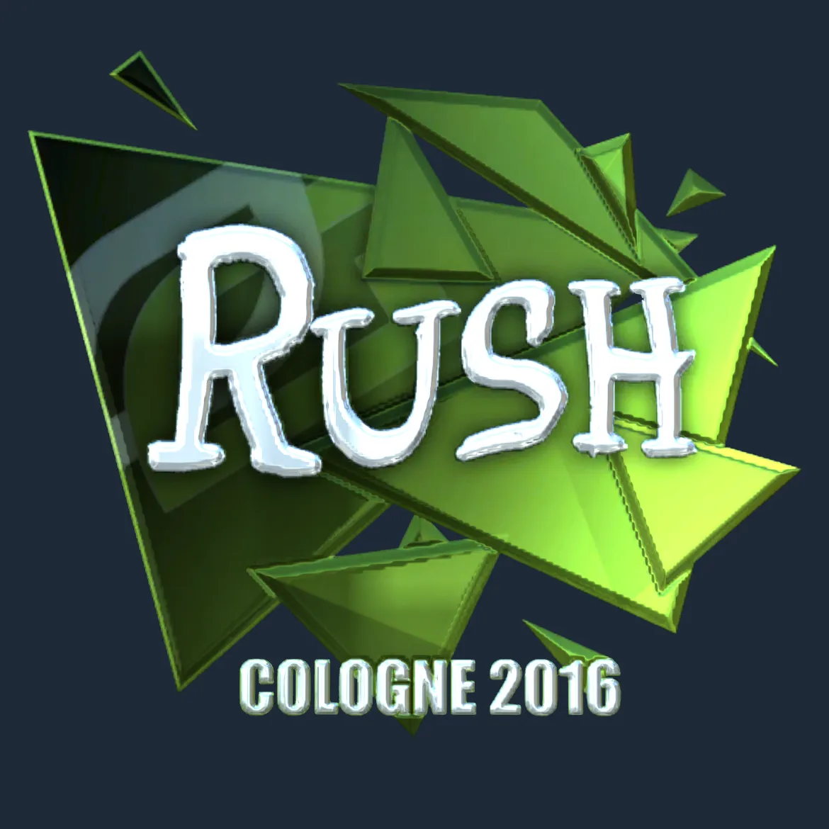 Sticker | RUSH (Foil) | Cologne 2016