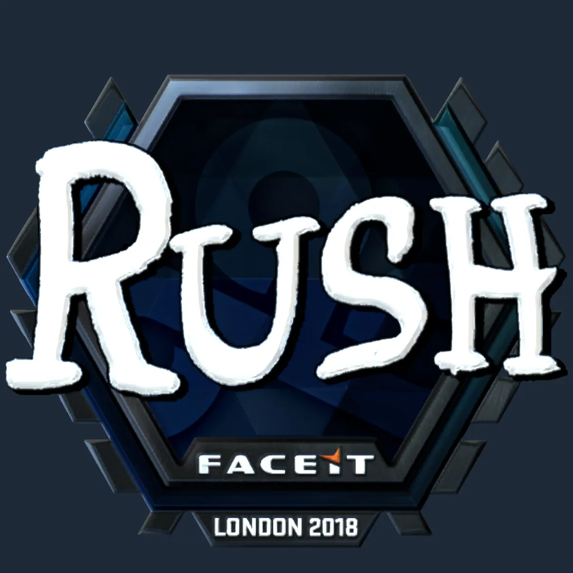 Sticker | RUSH (Foil) | London 2018