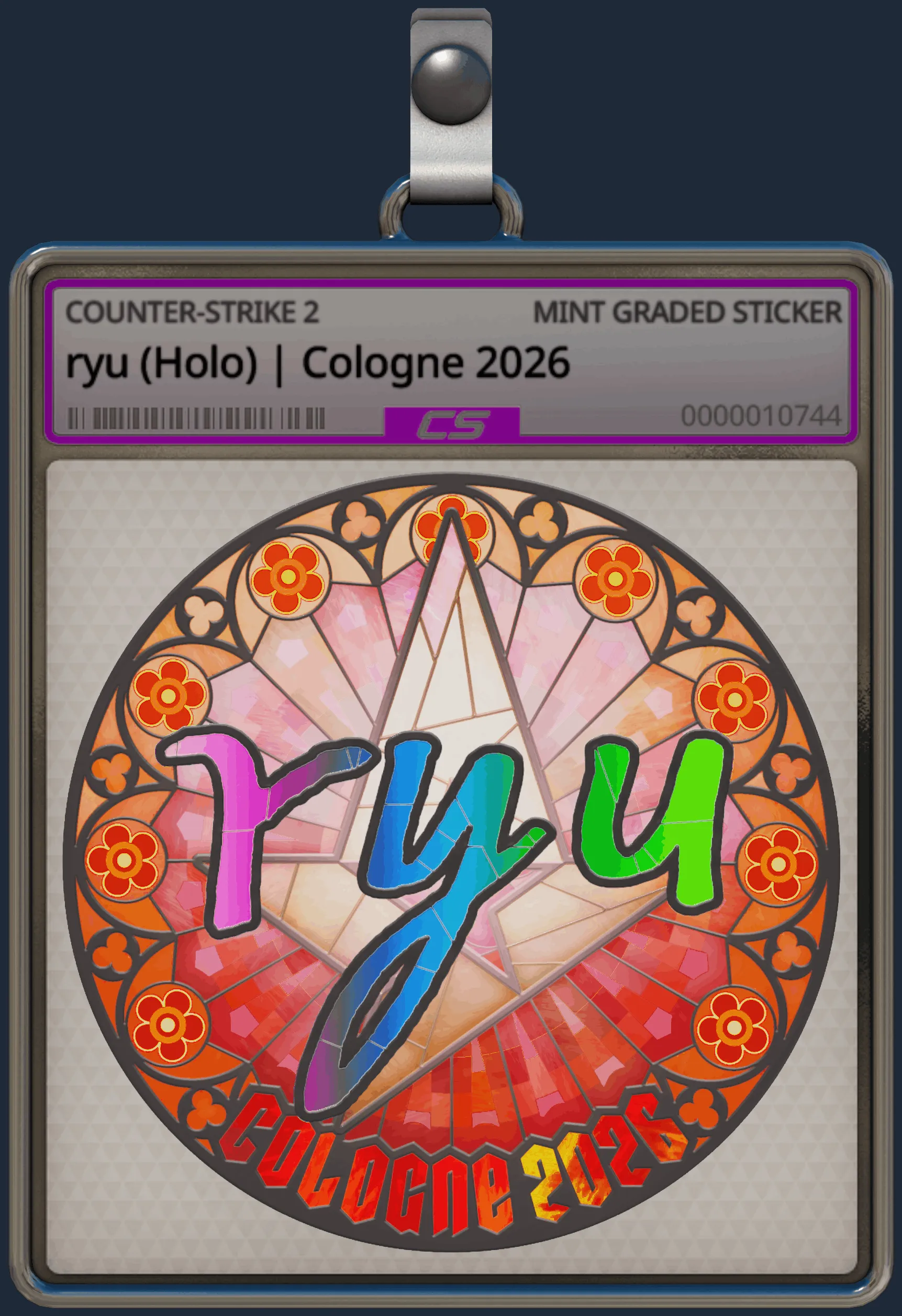 Sticker | ryu (Holo) | Cologne 2026