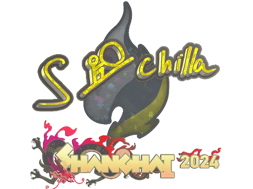 Sticker | s-chilla (Glitter) | Shanghai 2024