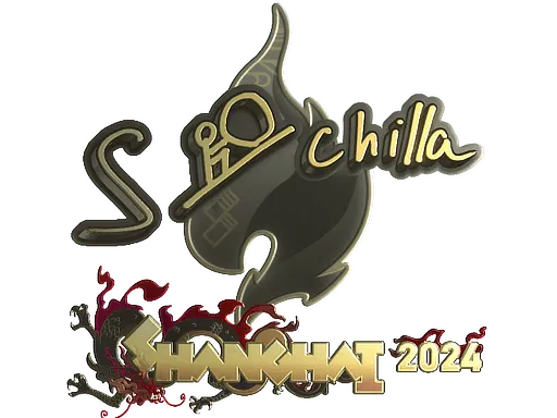Sticker | s-chilla (Gold) | Shanghai 2024