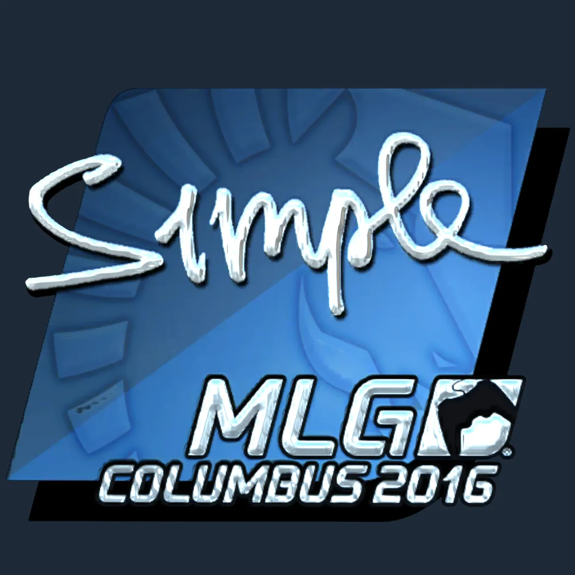 Sticker | s1mple (Foil) | MLG Columbus 2016