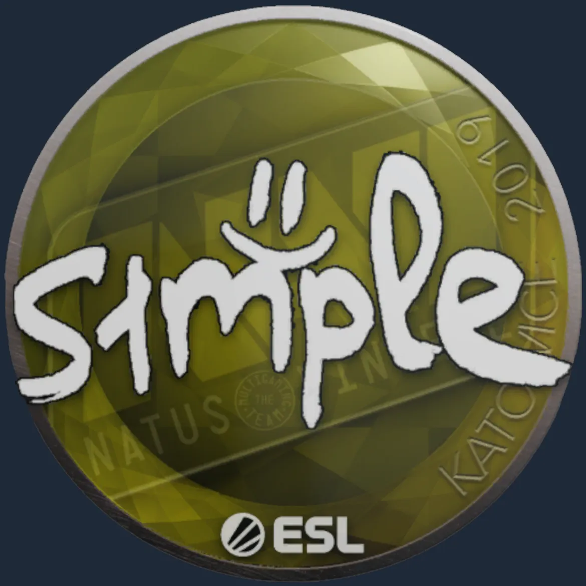 Sticker | s1mple | Katowice 2019