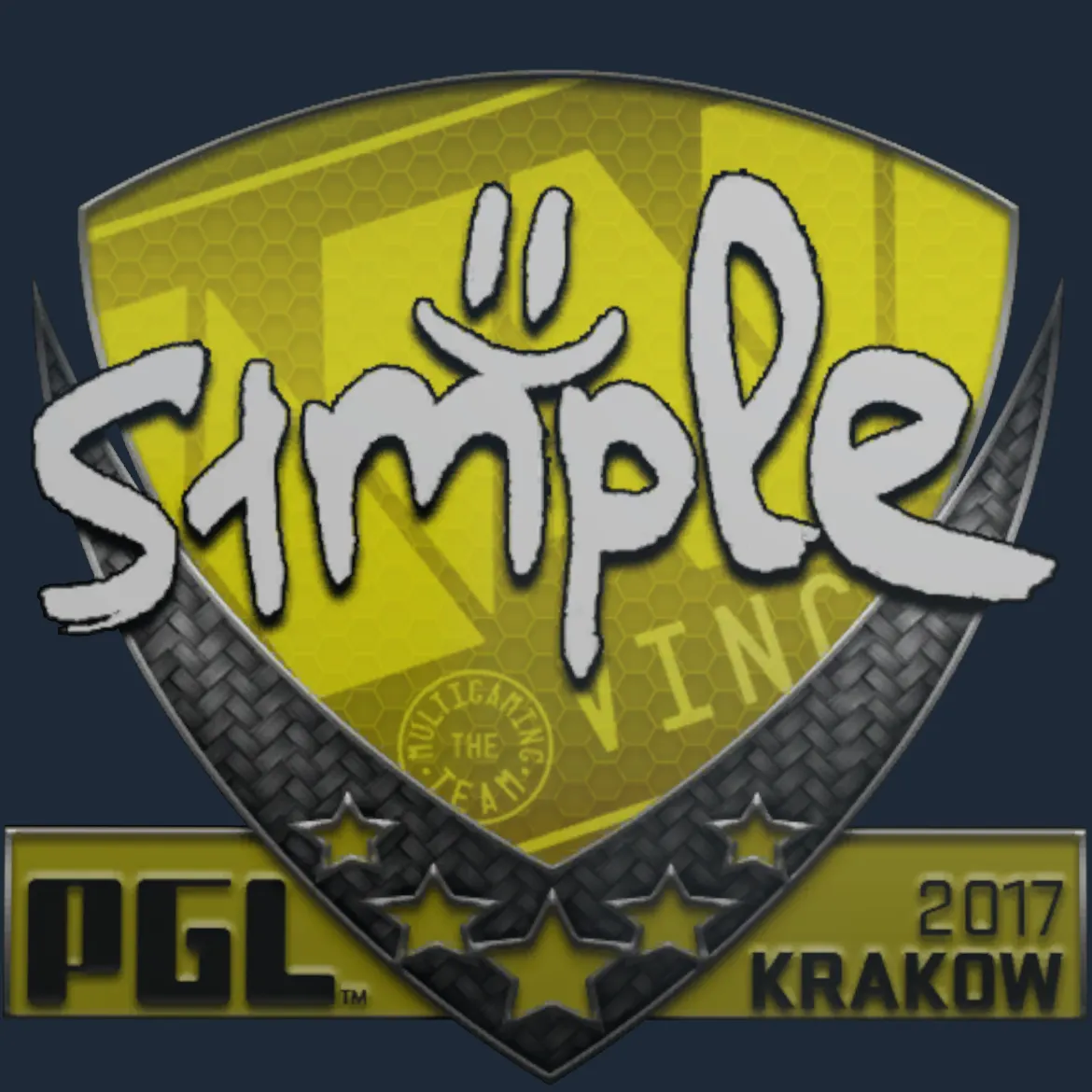 Sticker | s1mple | Krakow 2017