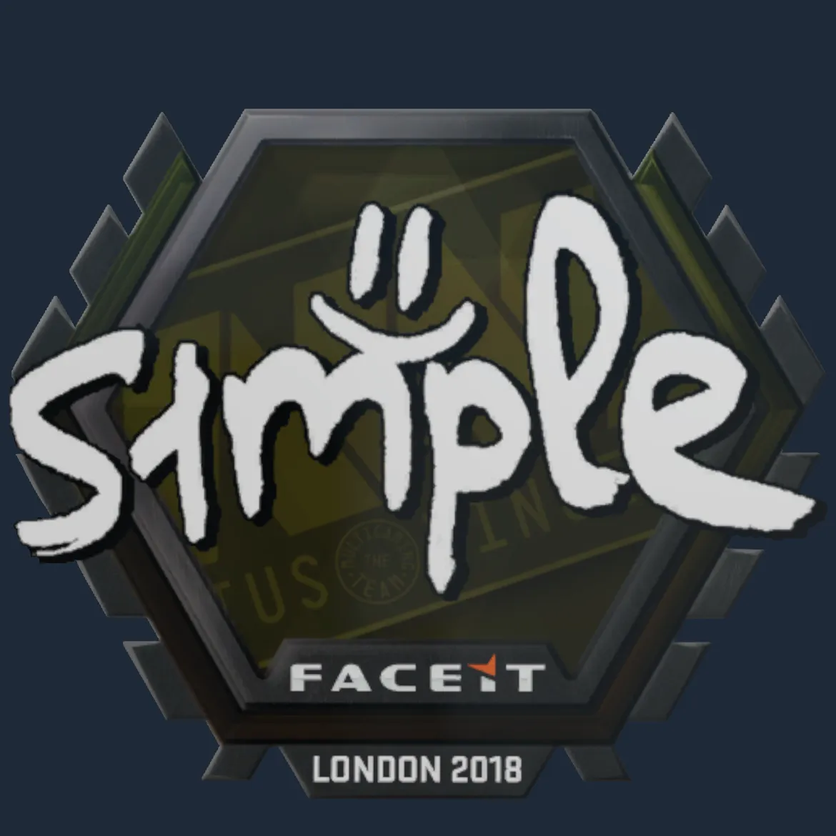 Sticker | s1mple | London 2018