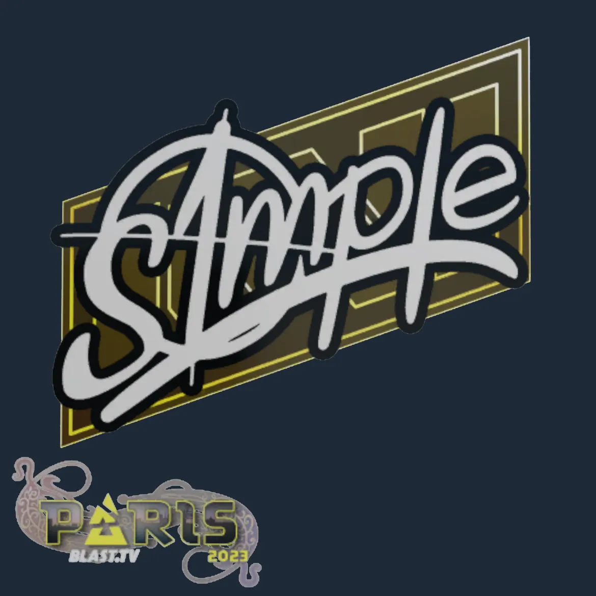 Sticker | s1mple | Paris 2023