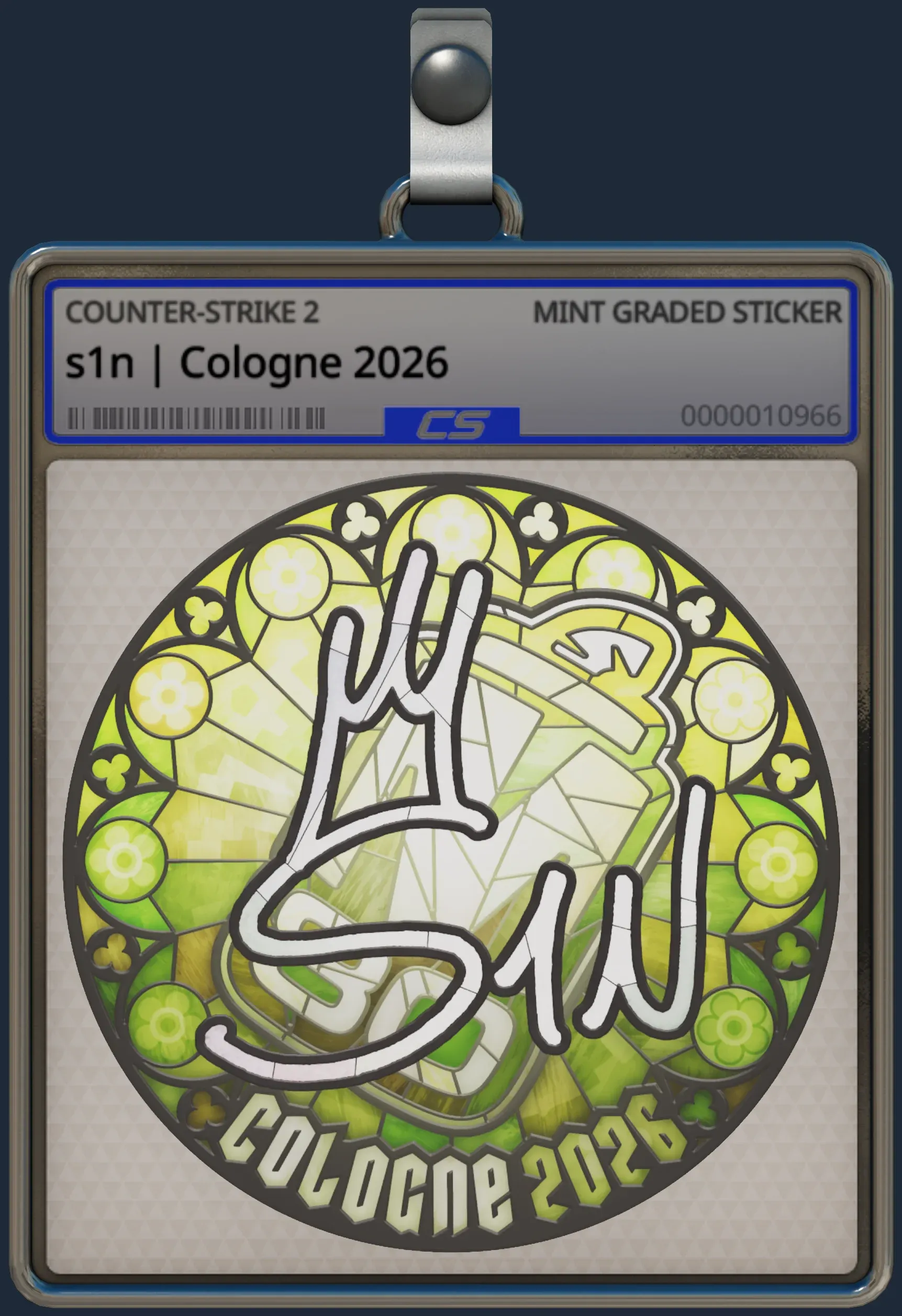 Sticker | s1n | Cologne 2026