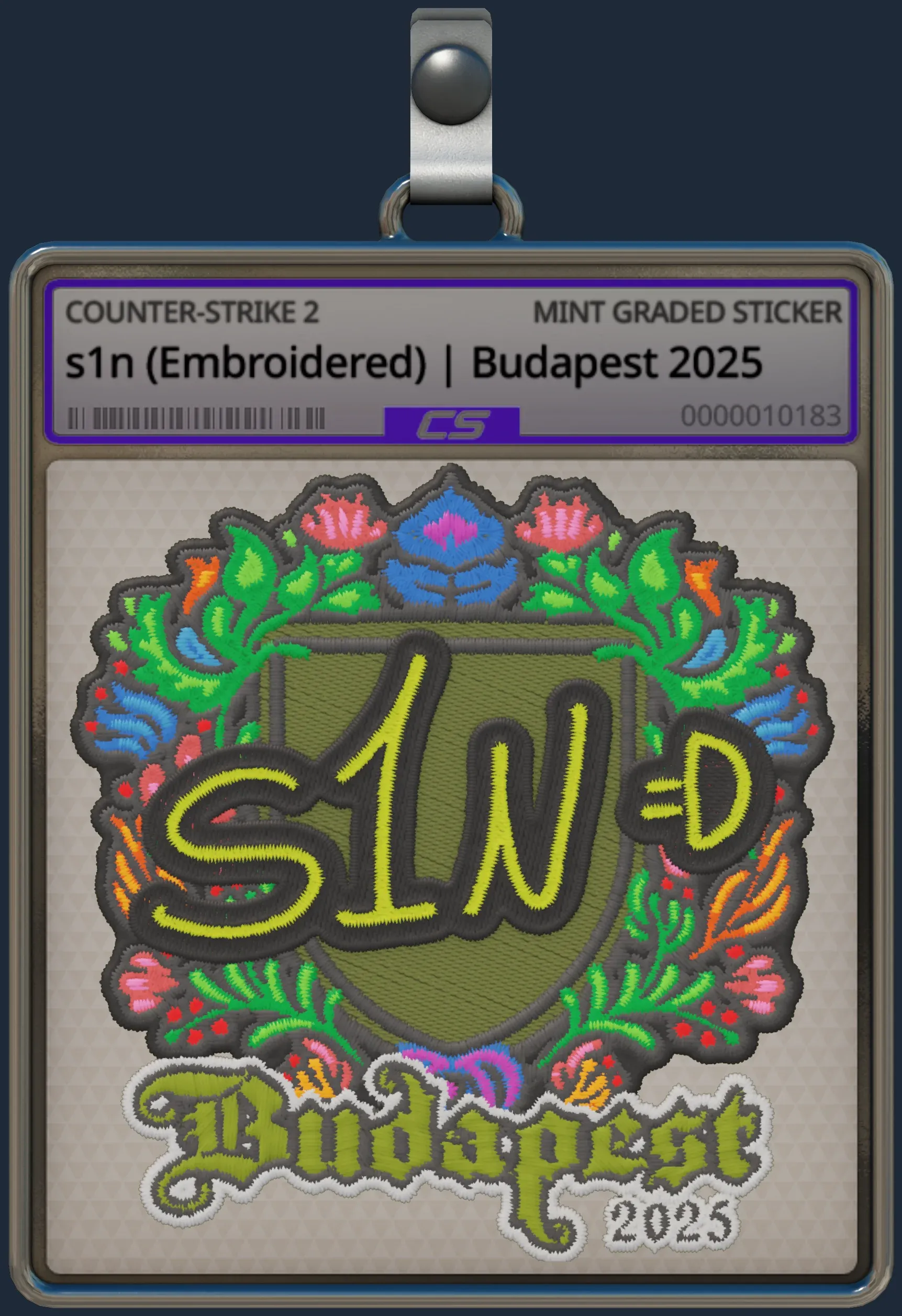 Купить Наклейка | s1n (вышитая) | Будапешт-2025 по цене от 11.86 ...