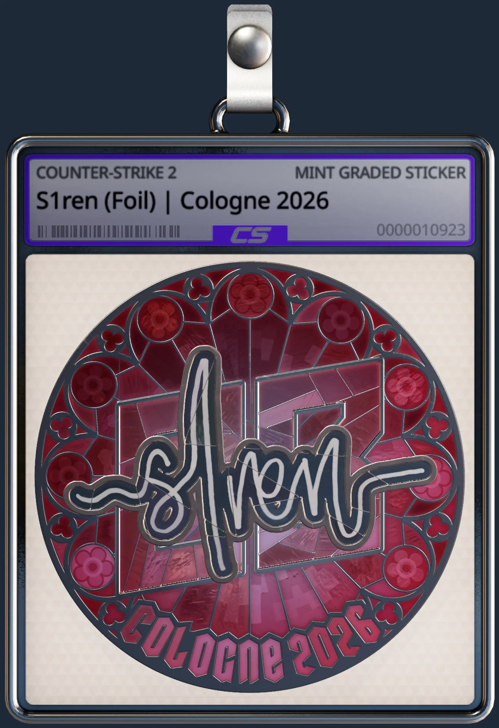 Sticker | S1ren (Foil) | Cologne 2026
