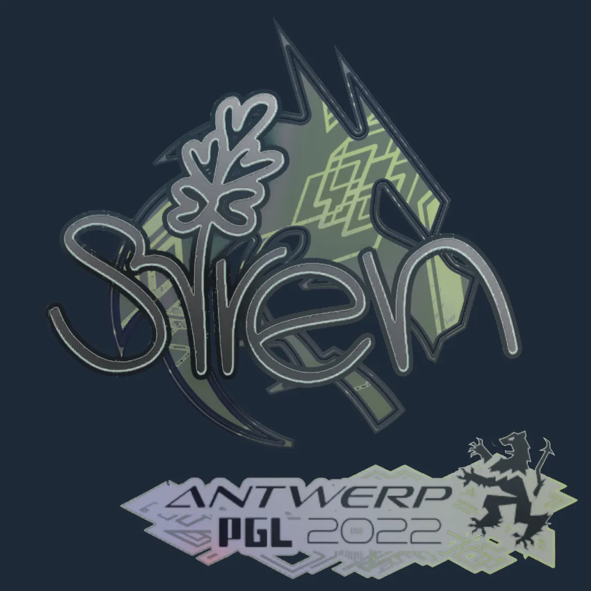 Sticker | S1ren (Holo) | Antwerp 2022