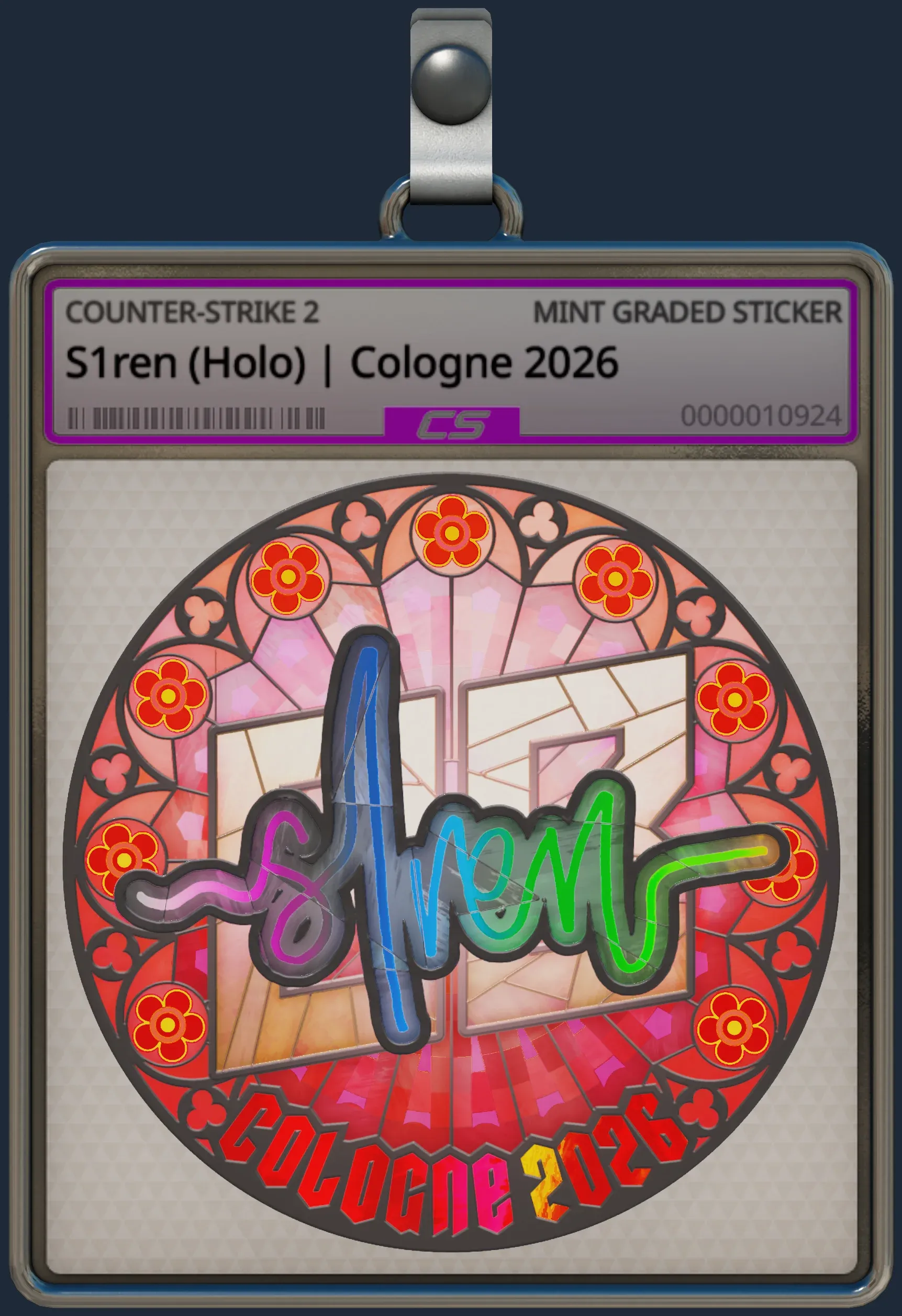 Sticker | S1ren (Holo) | Cologne 2026 Sticker | S1ren (Holo) | Cologne 2026