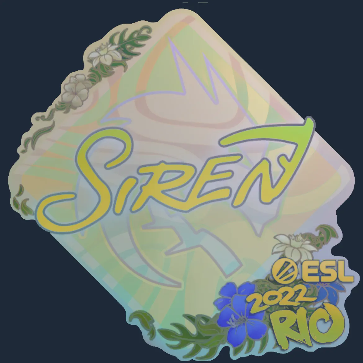 Sticker | S1ren (Holo) | Rio 2022