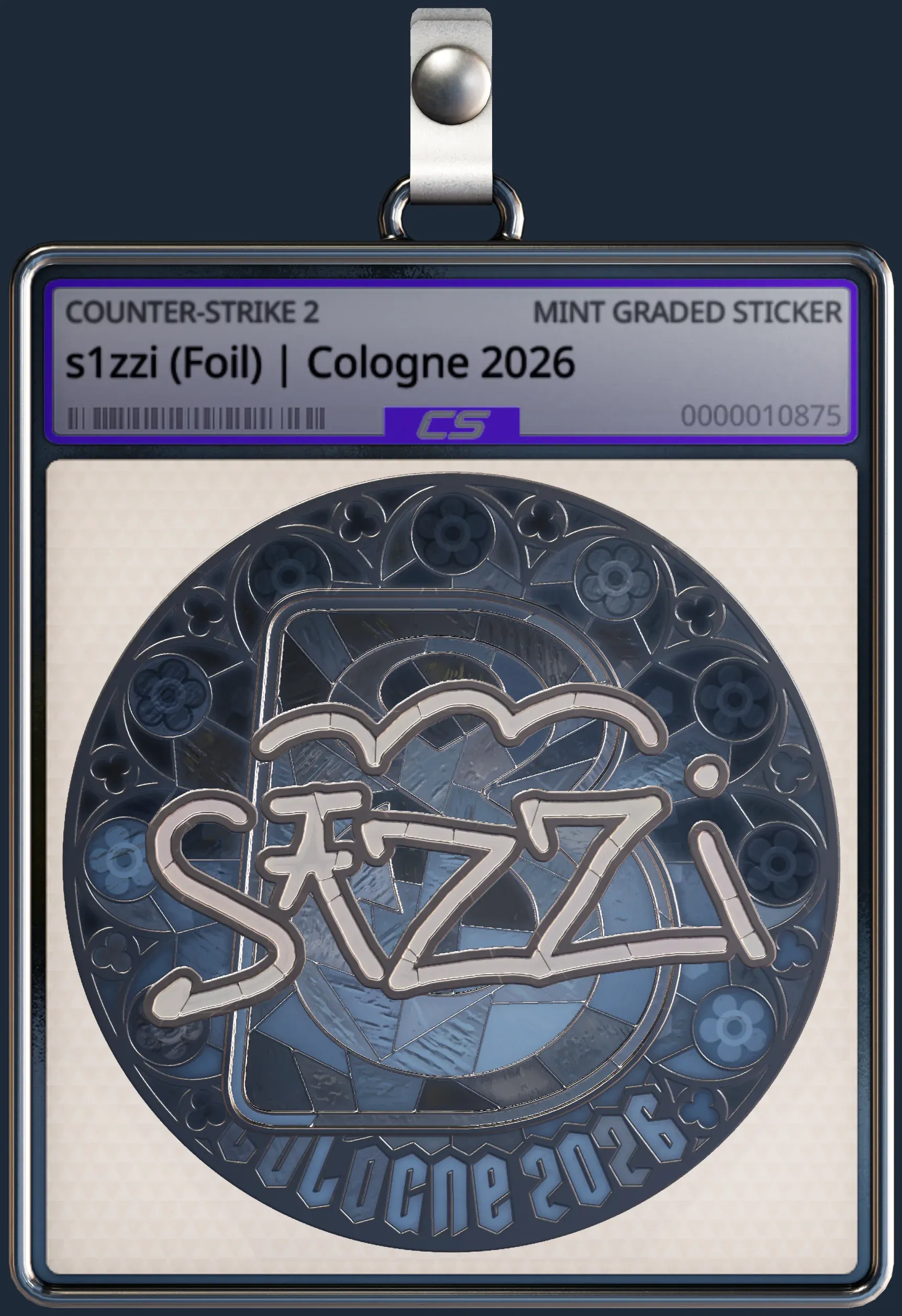 Sticker | s1zzi (Foil) | Cologne 2026