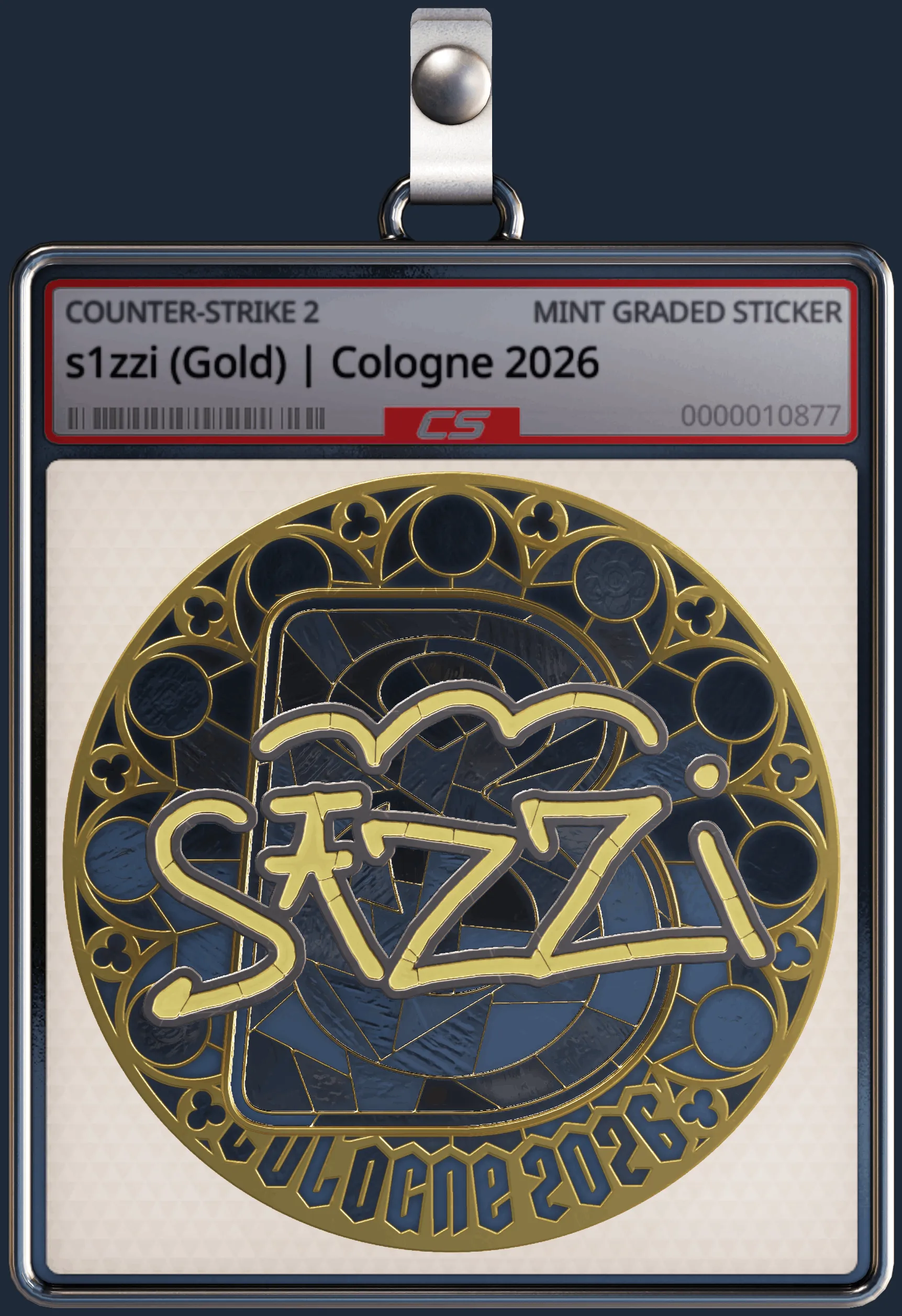 Sticker | s1zzi (Gold) | Cologne 2026