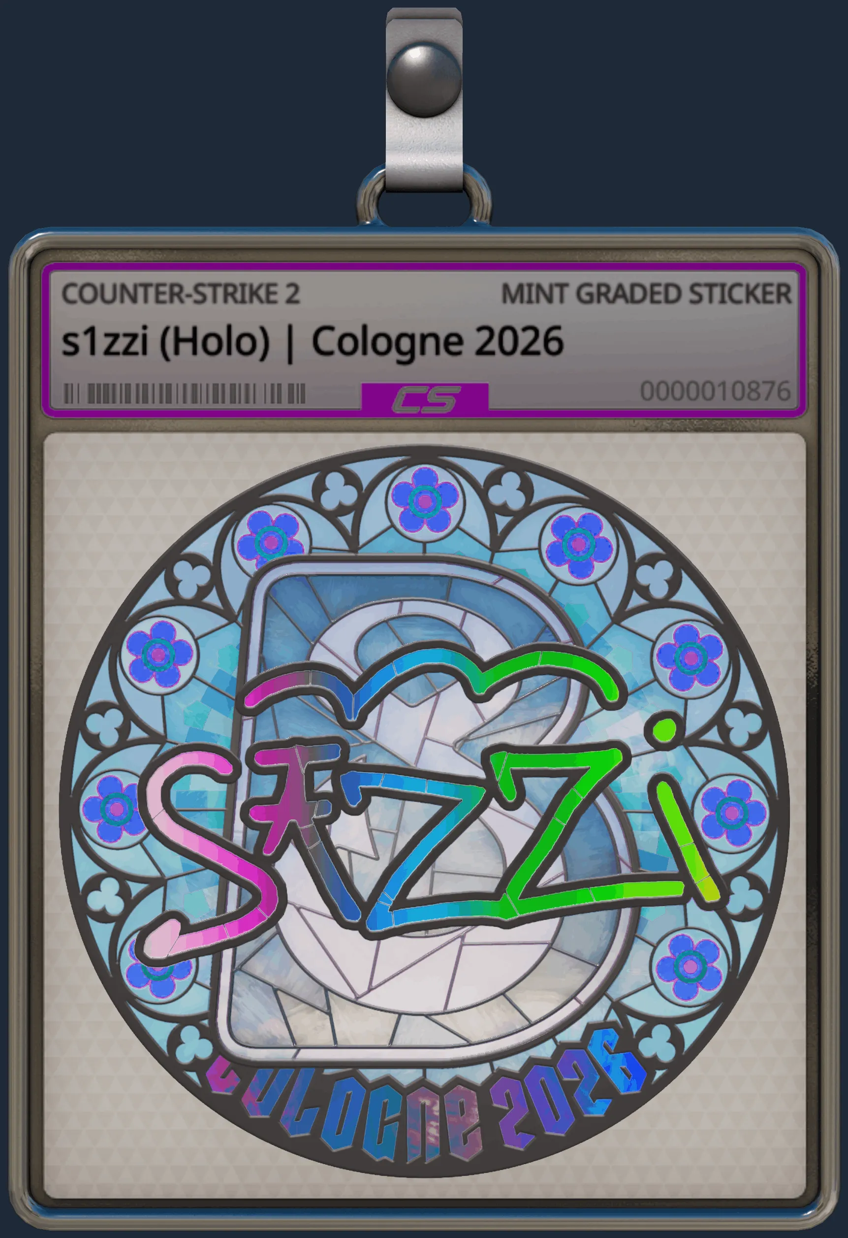 Sticker | s1zzi (Holo) | Cologne 2026
