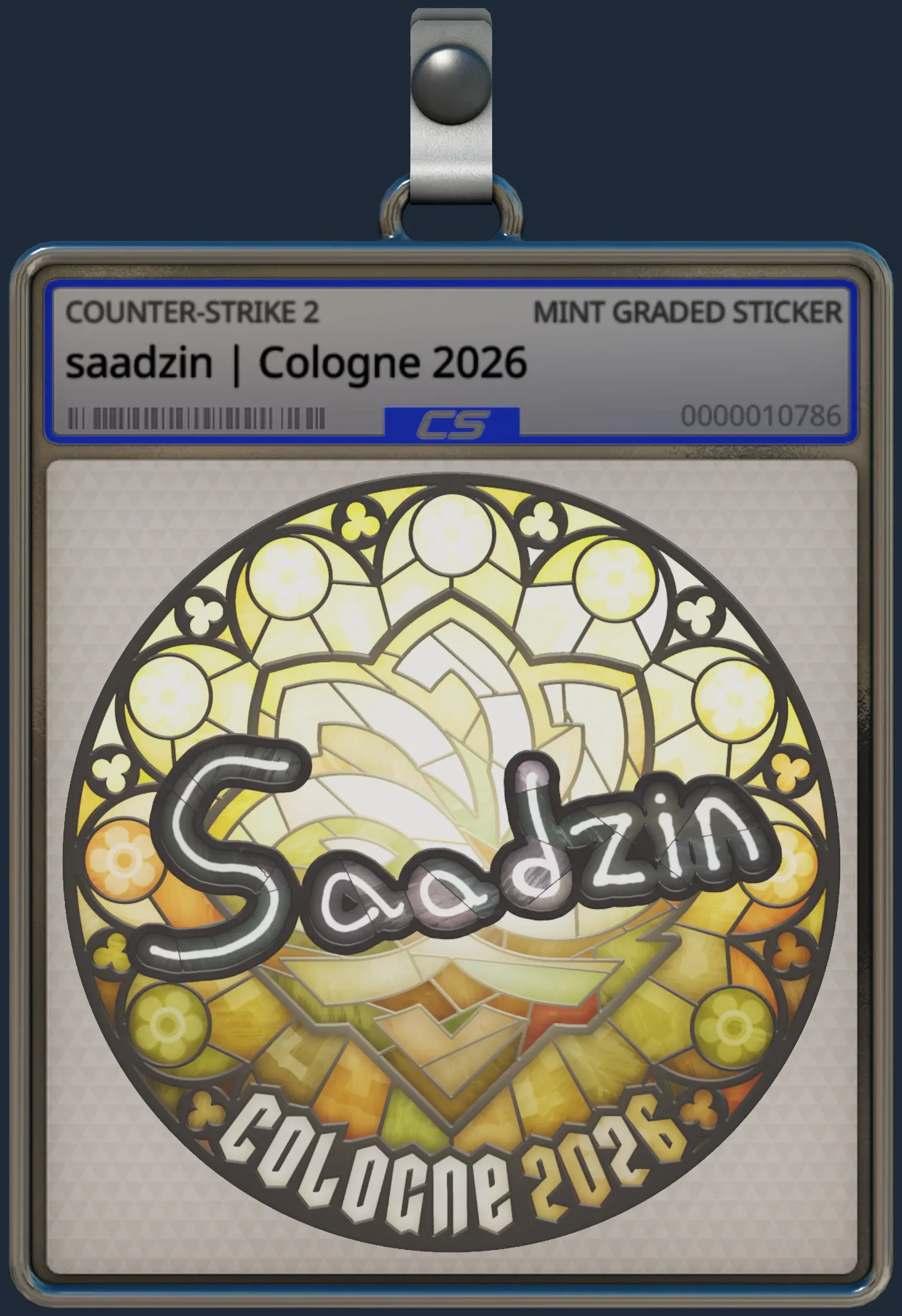 Sticker | saadzin | Cologne 2026 Sticker | saadzin | Cologne 2026