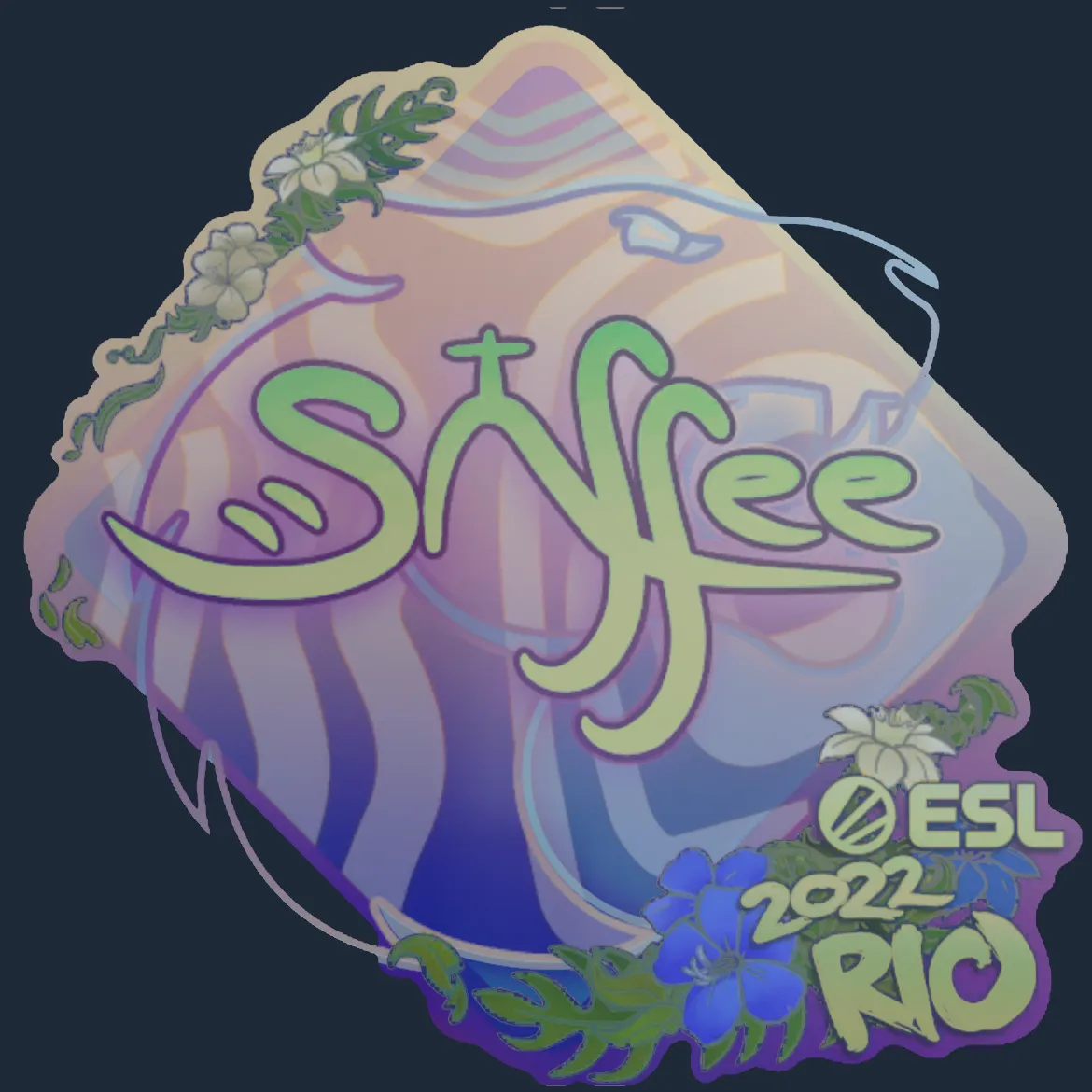 Sticker | saffee (Holo) | Rio 2022