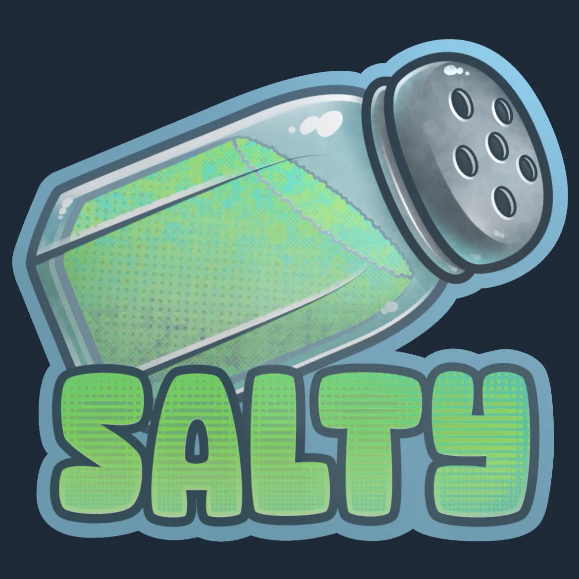 Sticker | Salty (Holo)