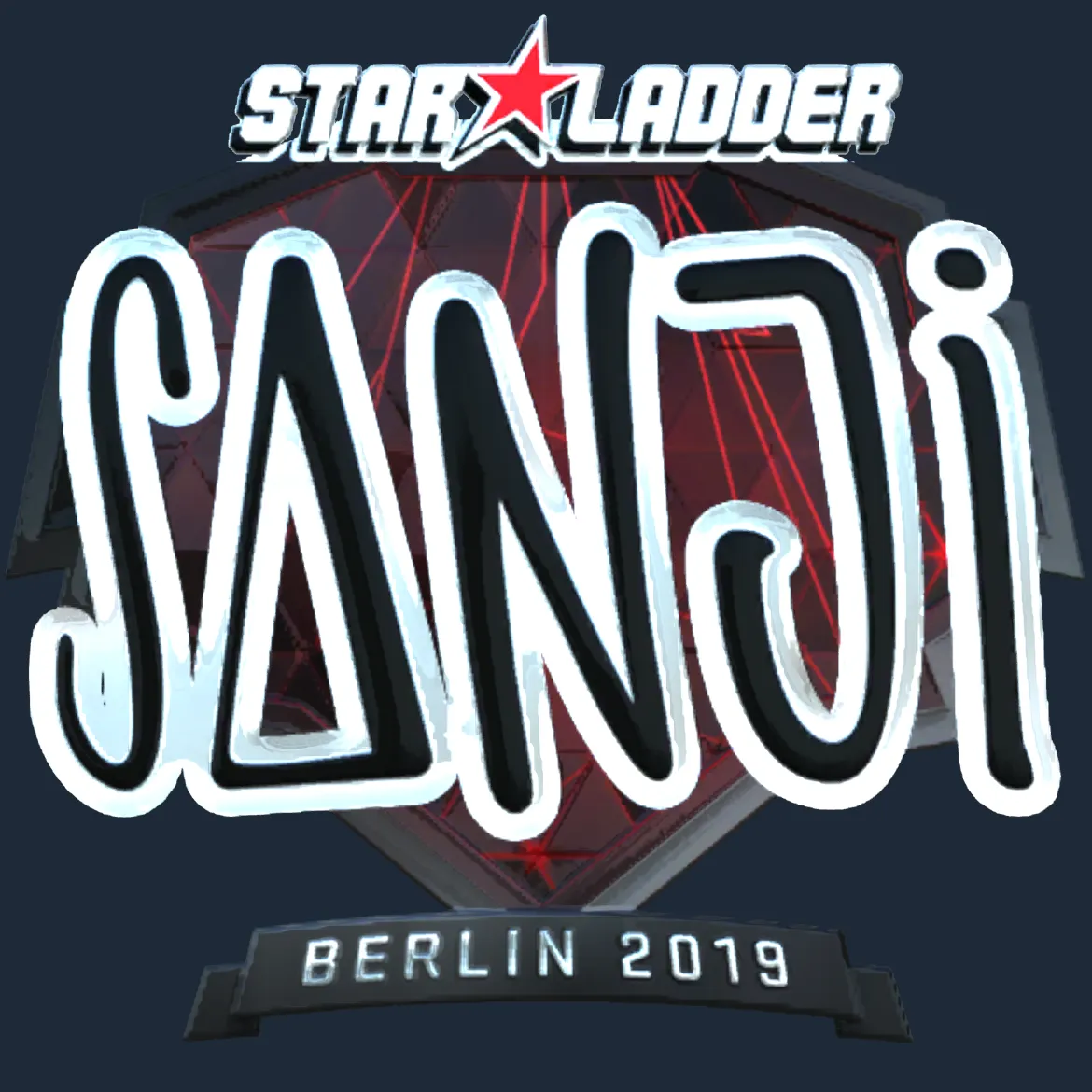 Sticker | SANJI (Foil) | Berlin 2019