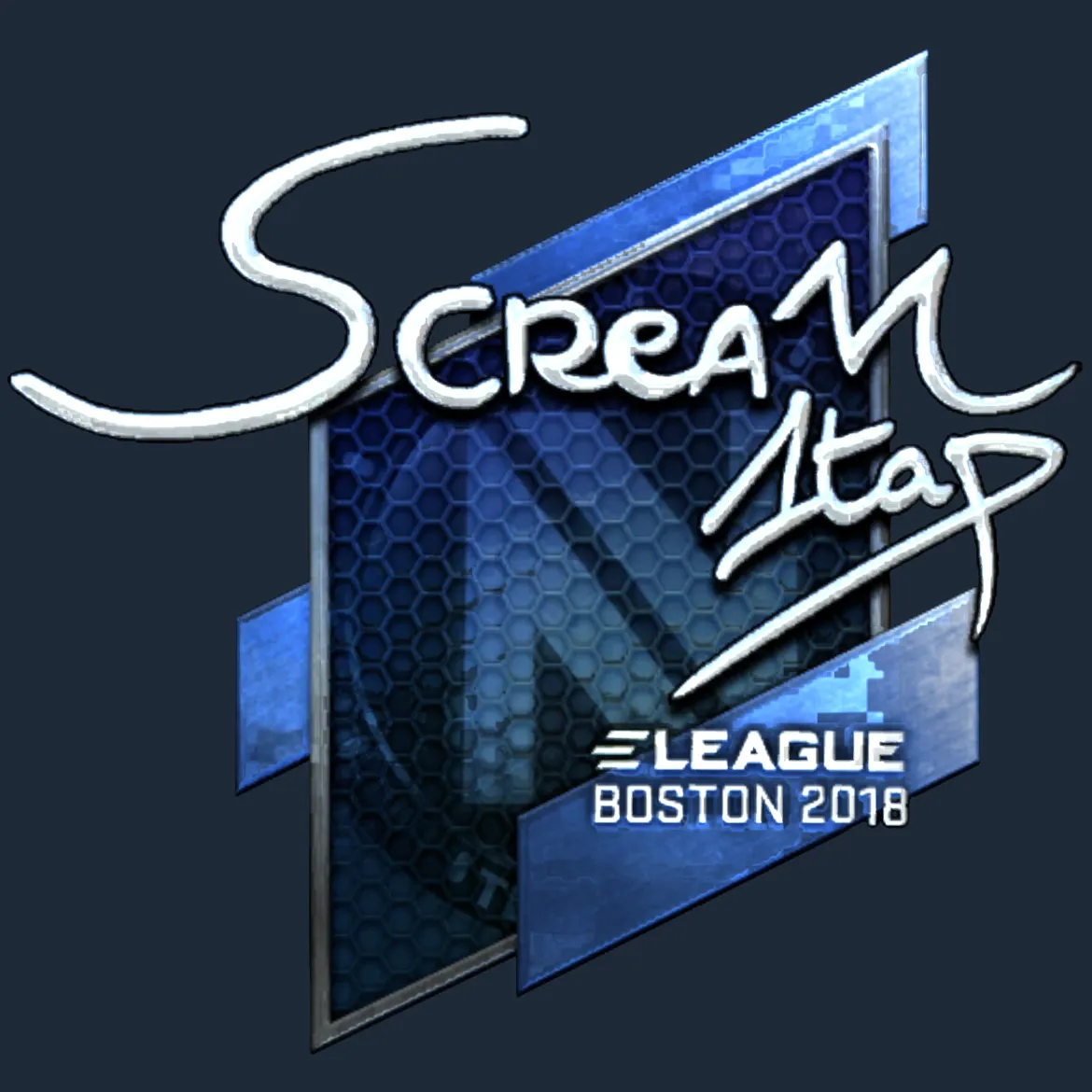 Sticker | ScreaM (Foil) | Boston 2018