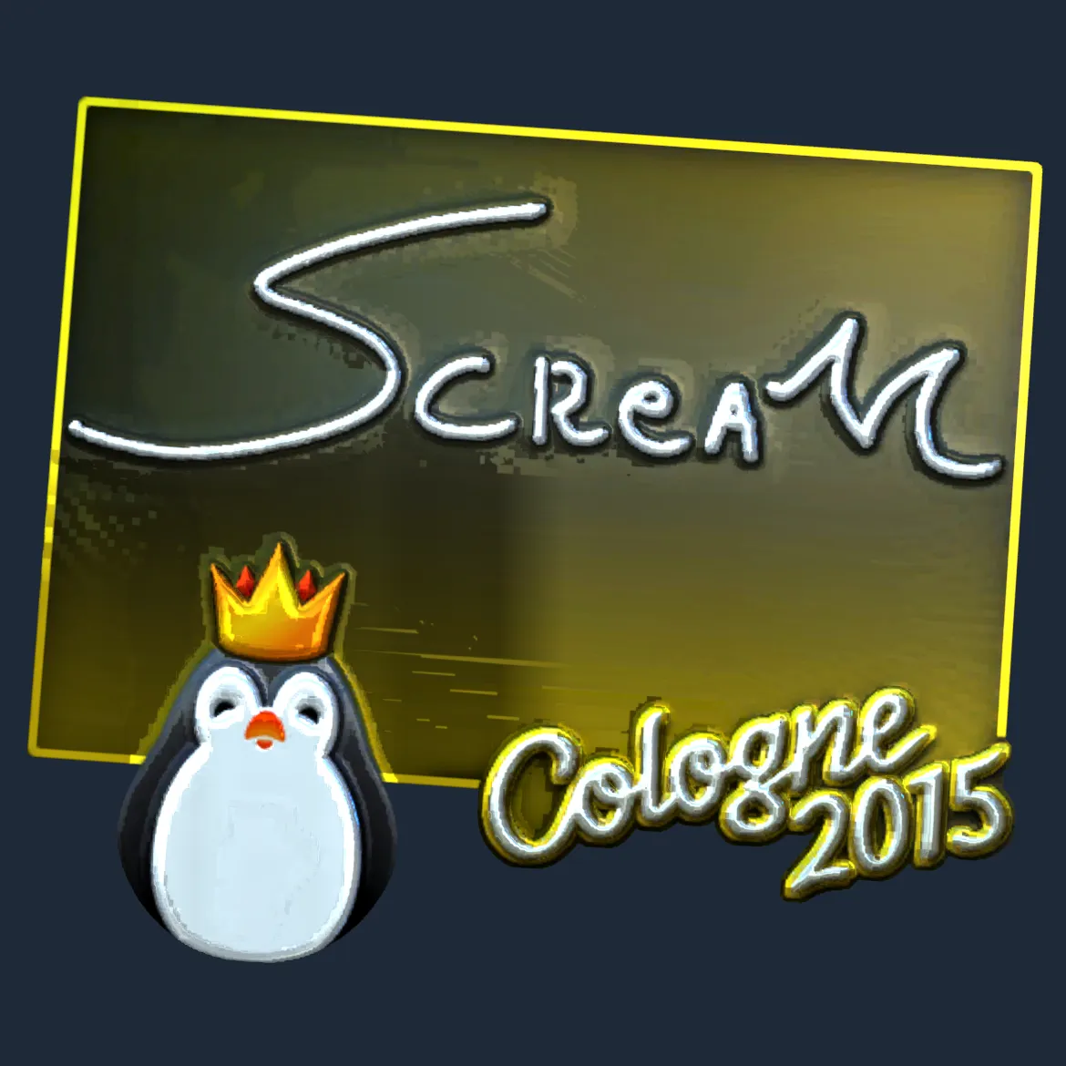 Sticker | ScreaM (Foil) | Cologne 2015