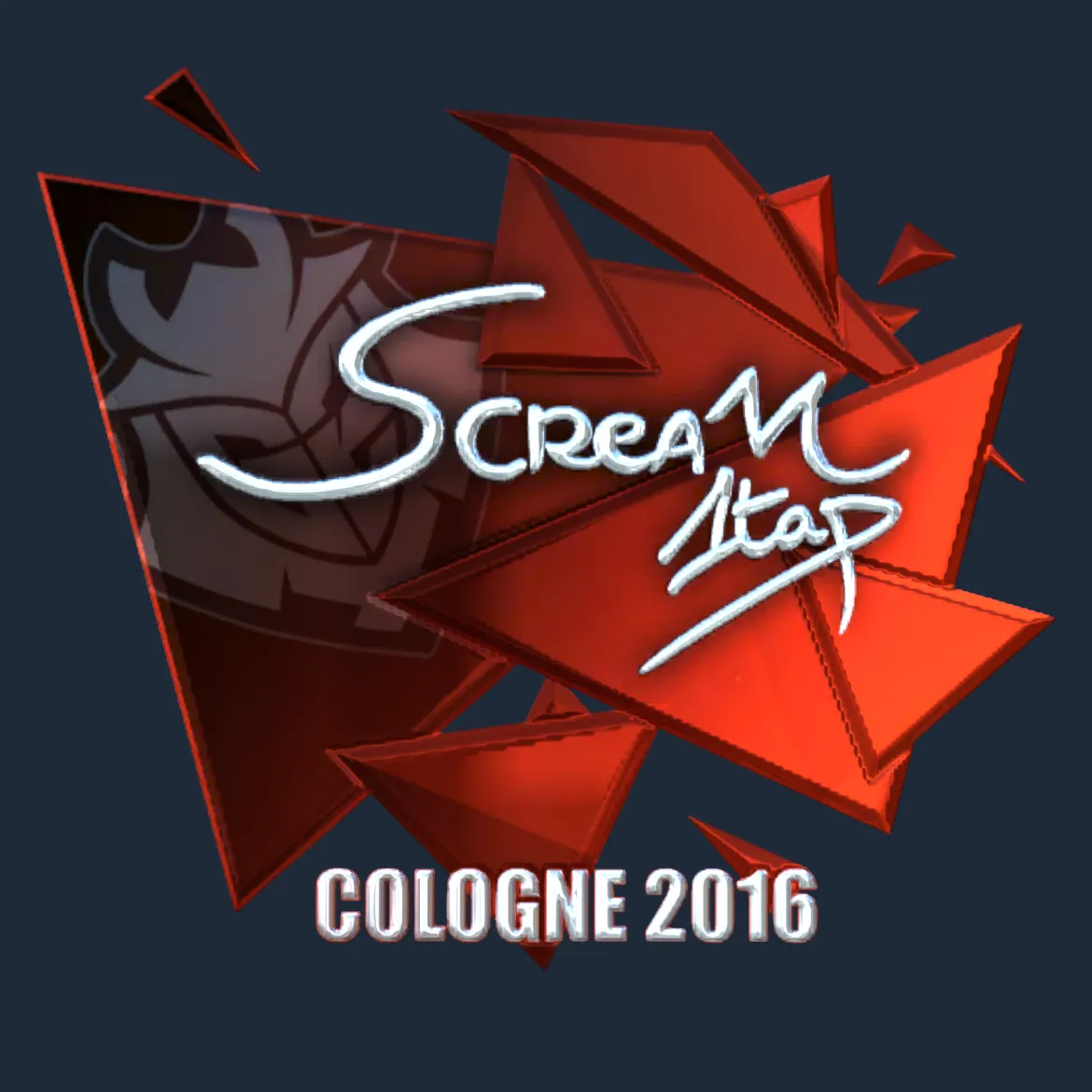 Sticker | ScreaM (Foil) | Cologne 2016