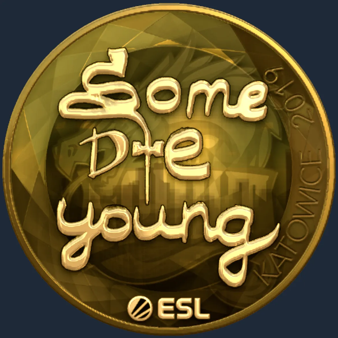 Sticker | sdy (Gold) | Katowice 2019