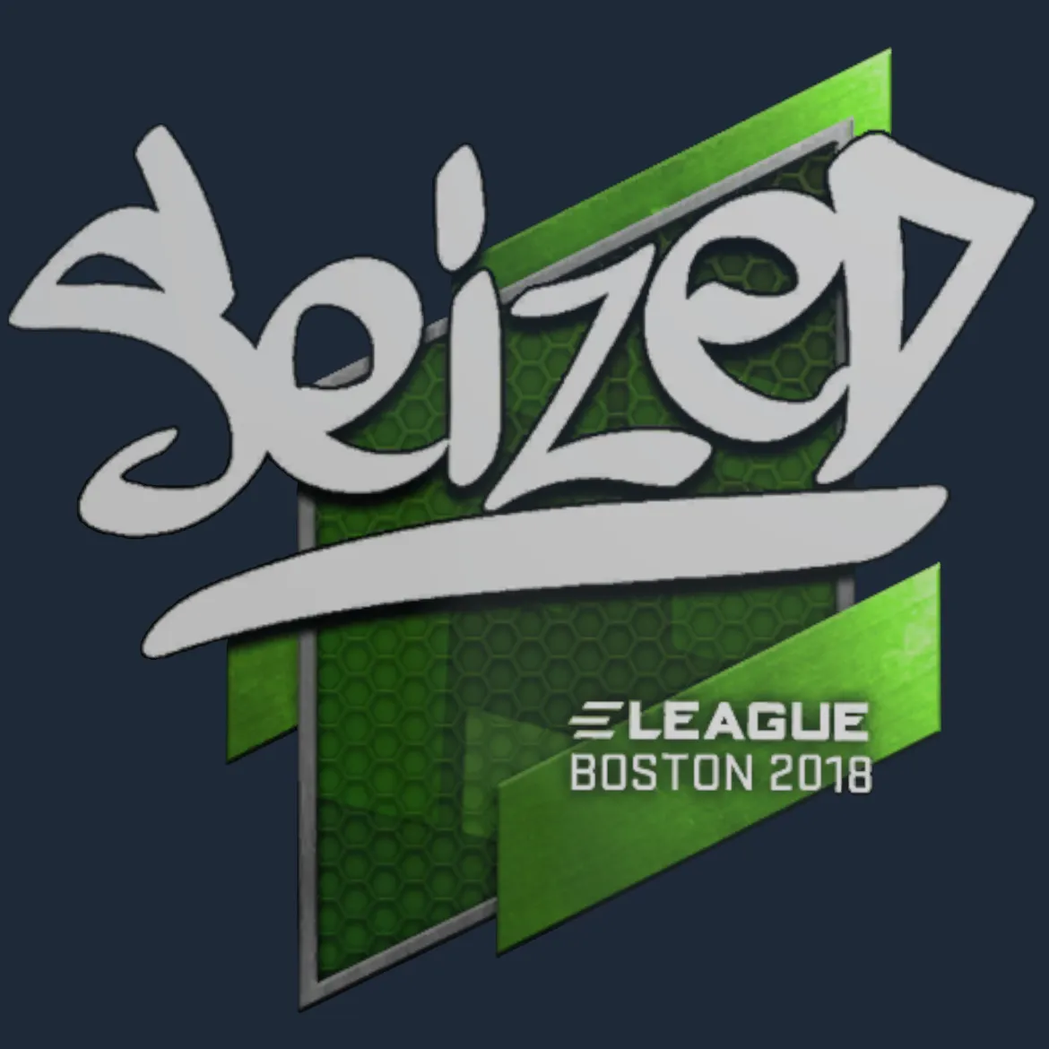 Sticker | seized | Boston 2018